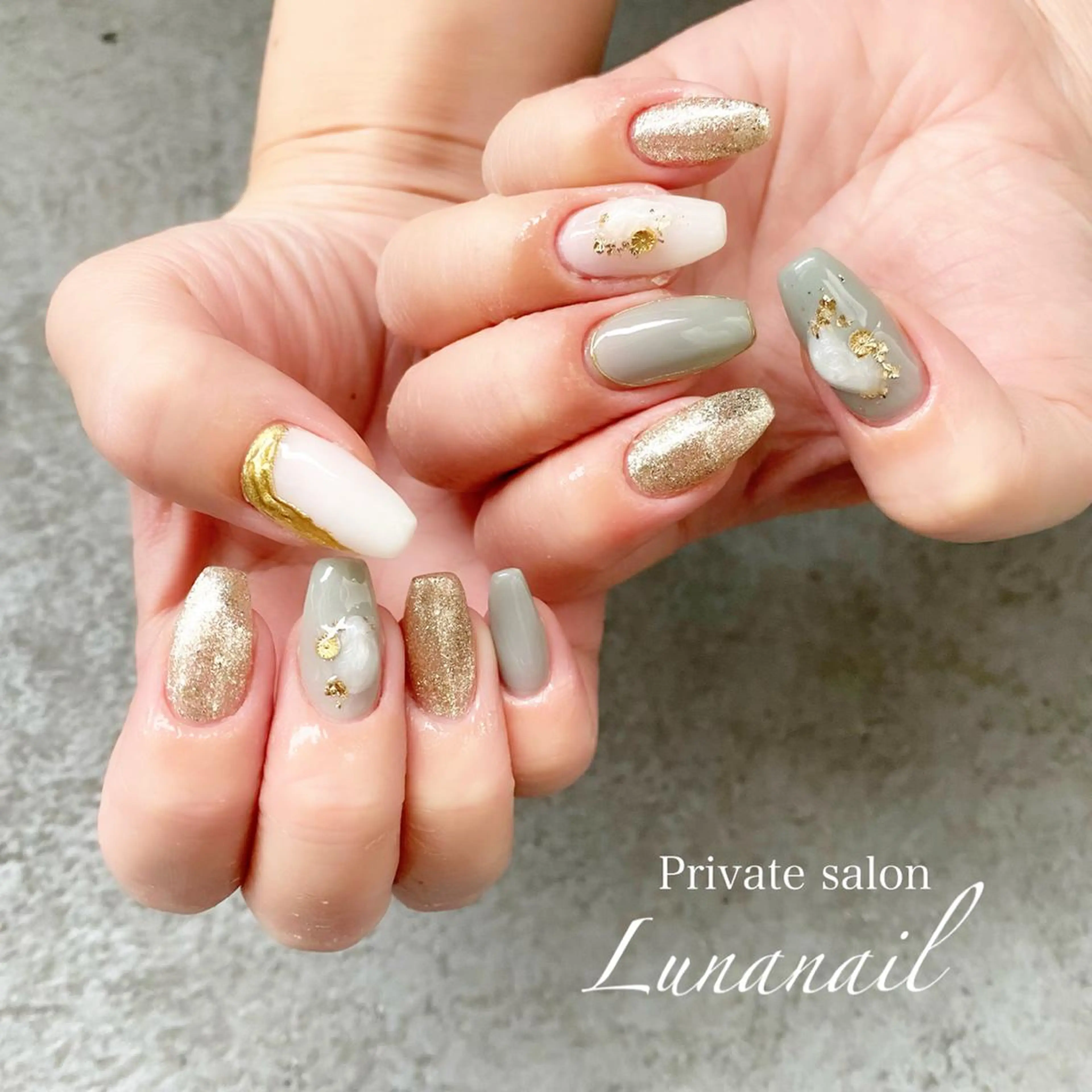 ネイル Lunanail Reiのネイルデザイン