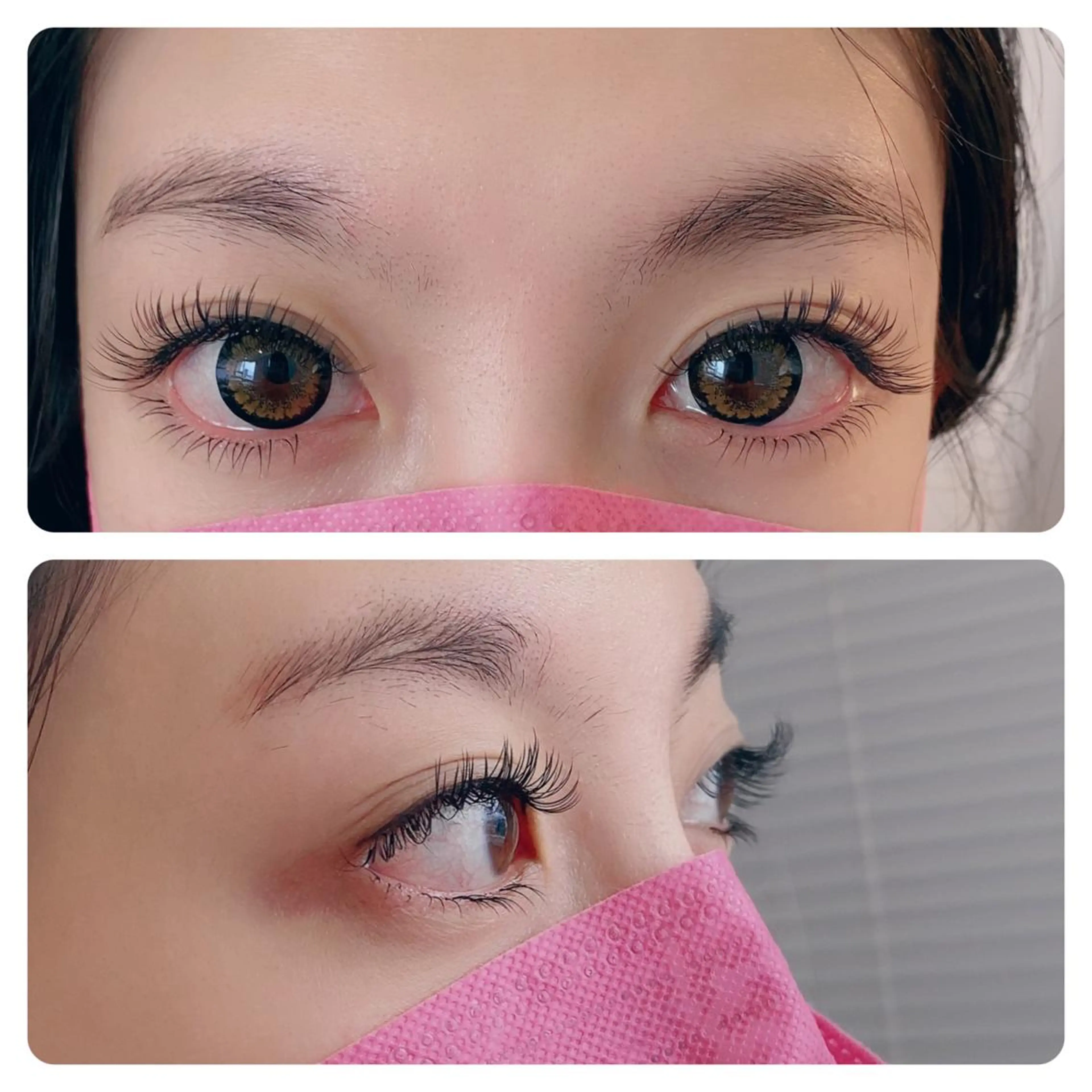 パーマ マツエク・マツパ アイブロウ フラットラッシュ 神山 ビューティー・アイのマツエク・マツパデザイン