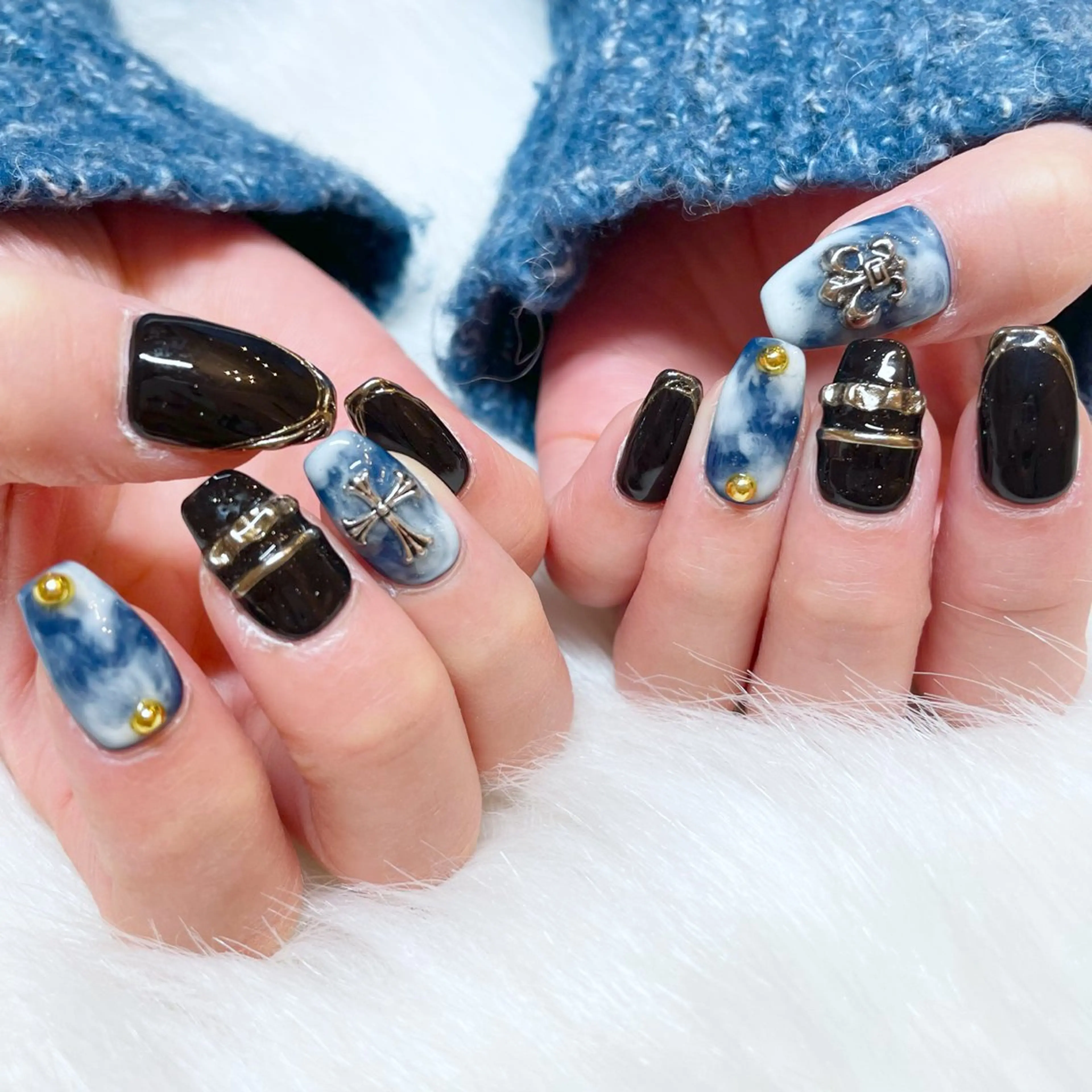 ネイル ハンドネイル Surya LANKA所属・SuryaLANKA yunaのネイルデザイン