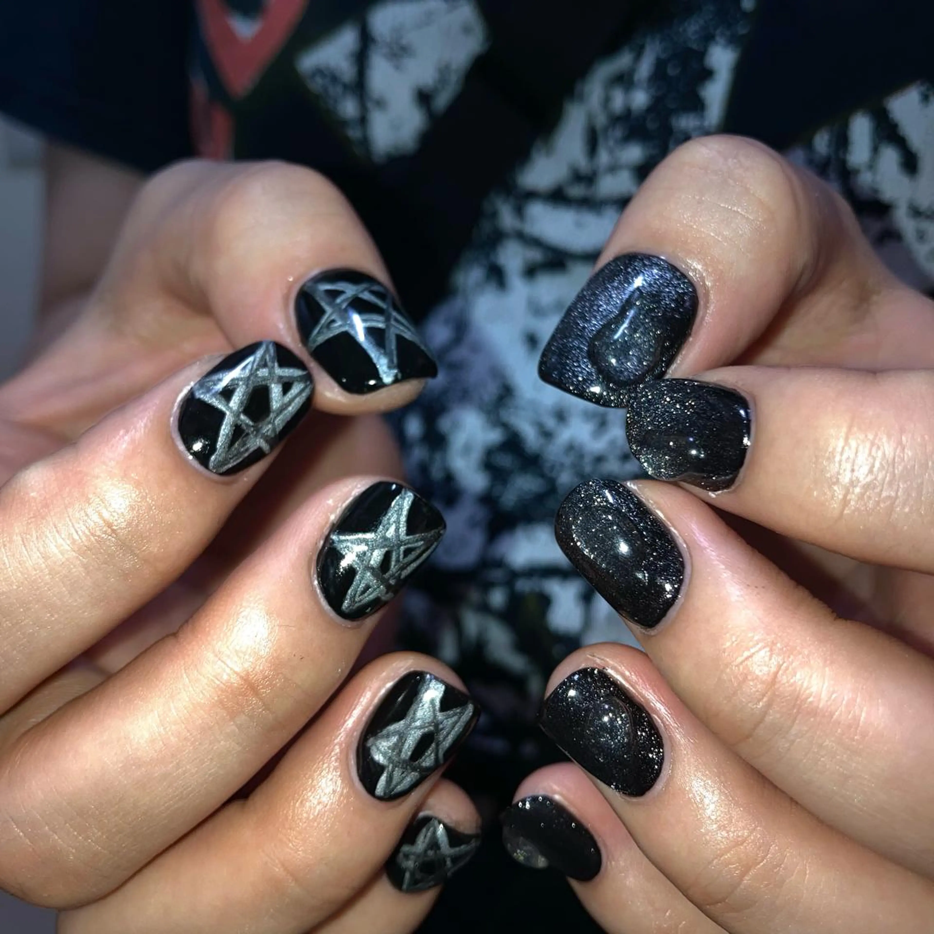 ネイル ハンドネイル フットネイル kana/モード ・グランジ⛓🎼のネイルデザイン