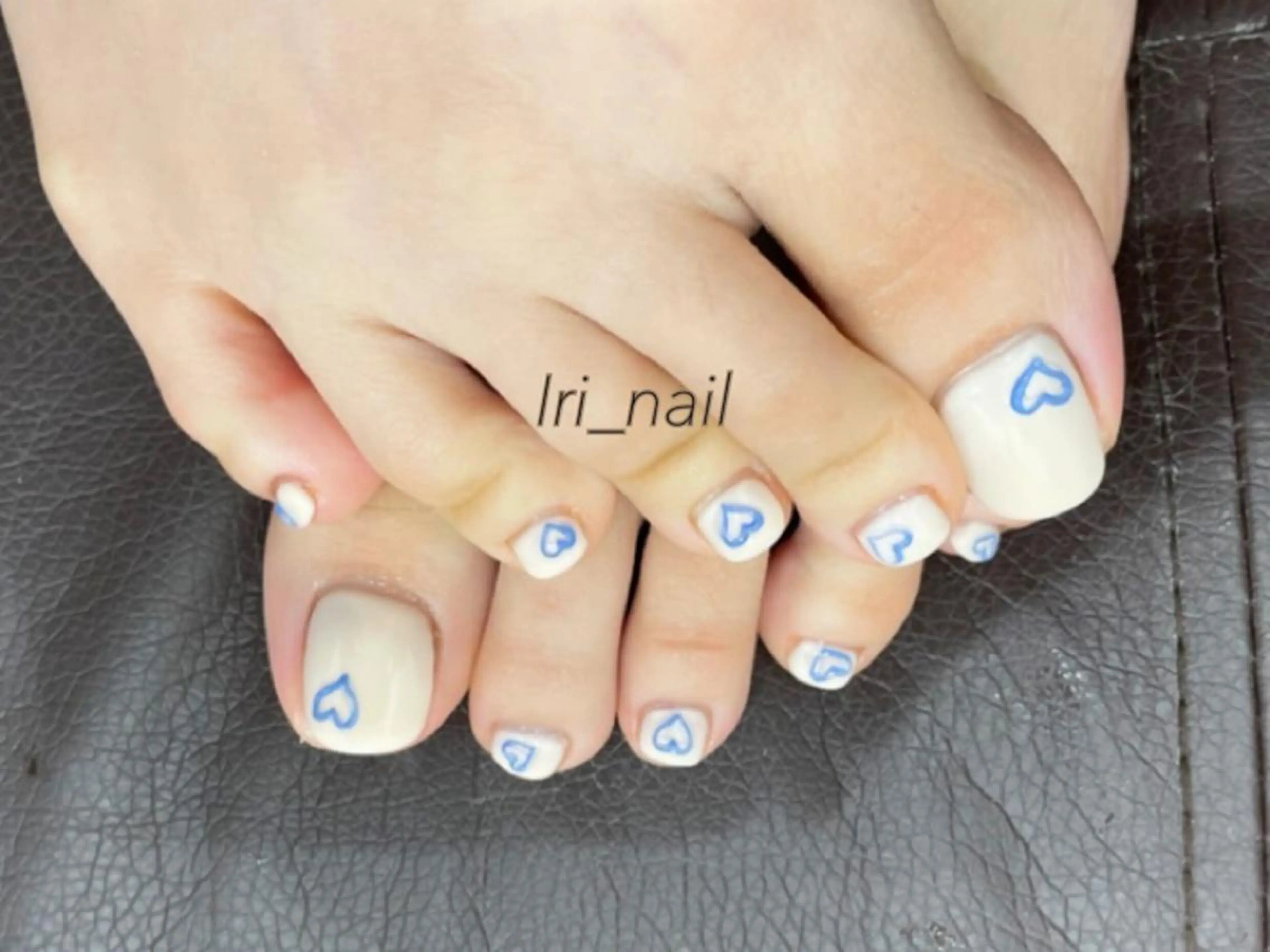 ネイル アートネイル フットネイル ワンカラーネイル フットネイル 中川 愛理のその他イメージ