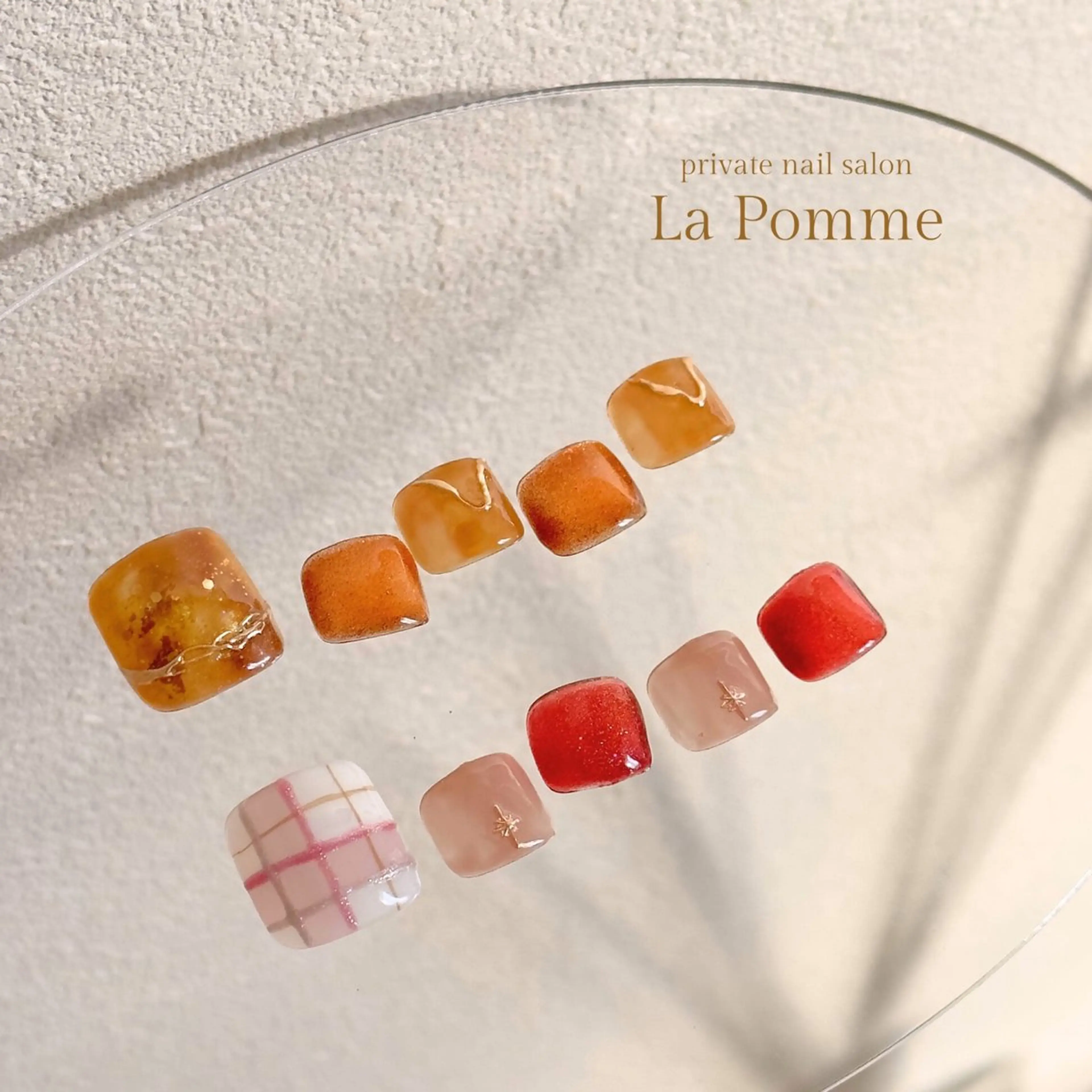 ネイル nail salon La Pommeのネイルデザイン