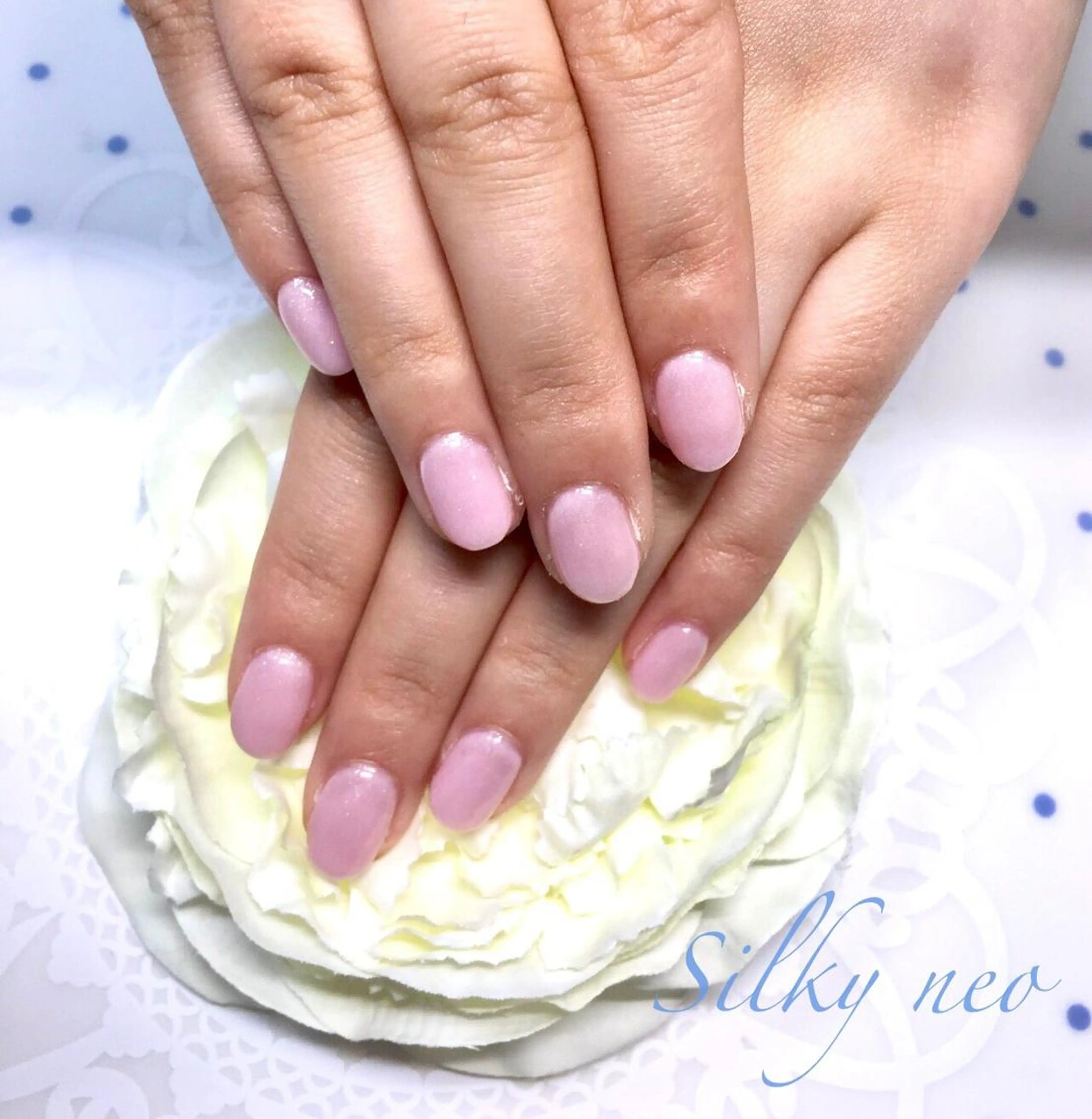 ネイル ワンカラーネイル Silky_nail _soraのネイルデザイン