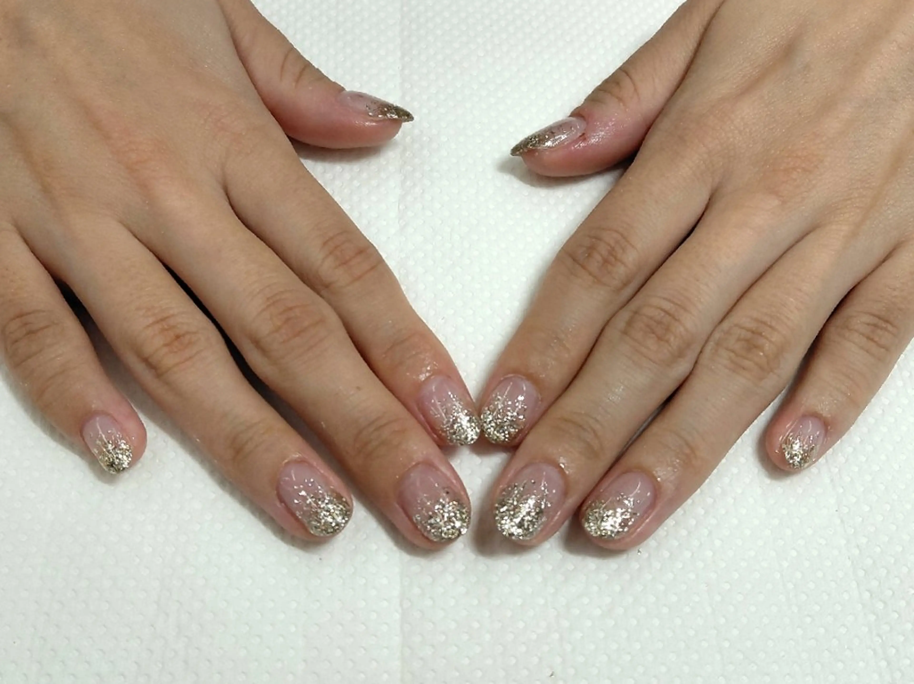 HAND ラメグラデーションの写真