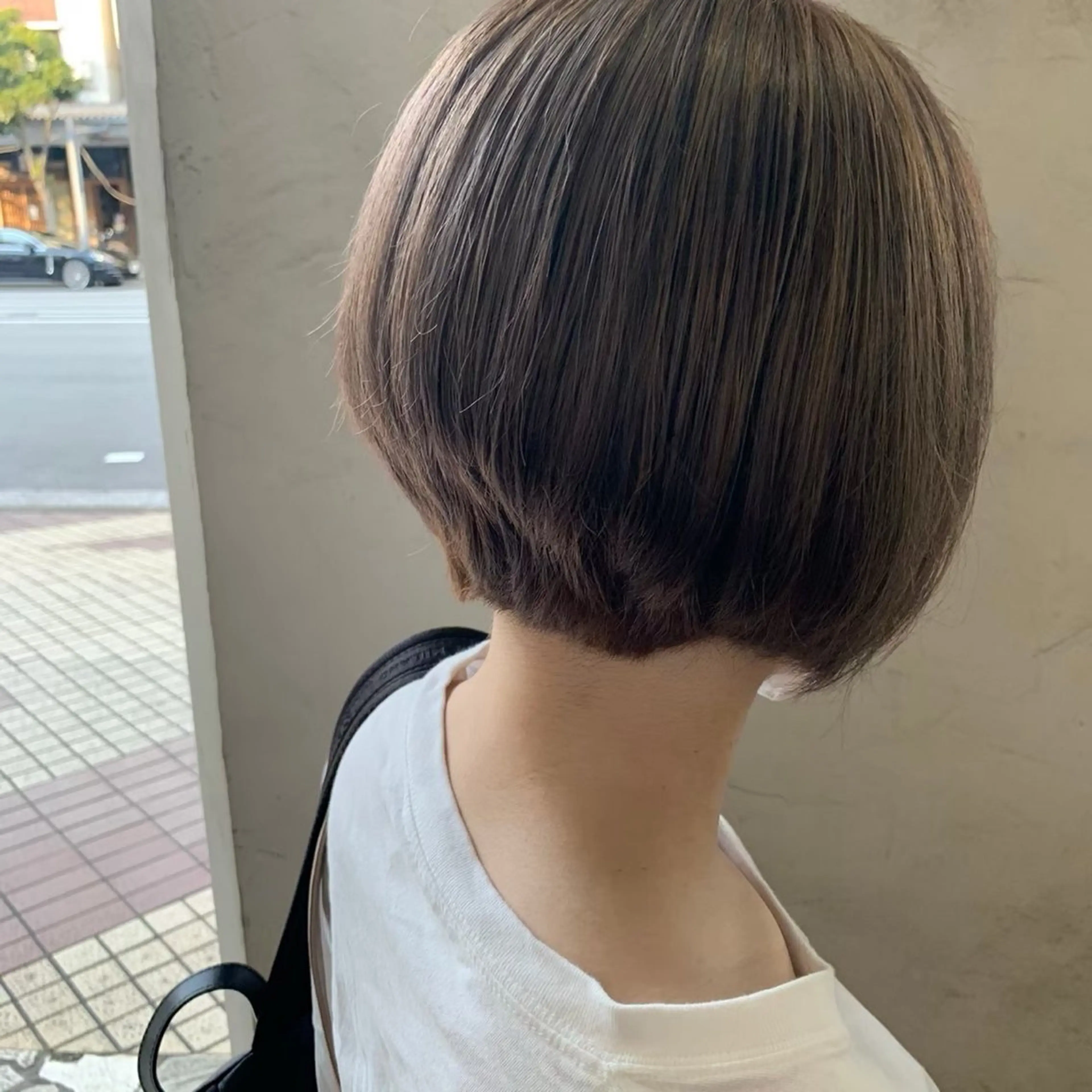 ショート カラー MESSA Raffinato所属・岩永 知衣のヘアスタイル