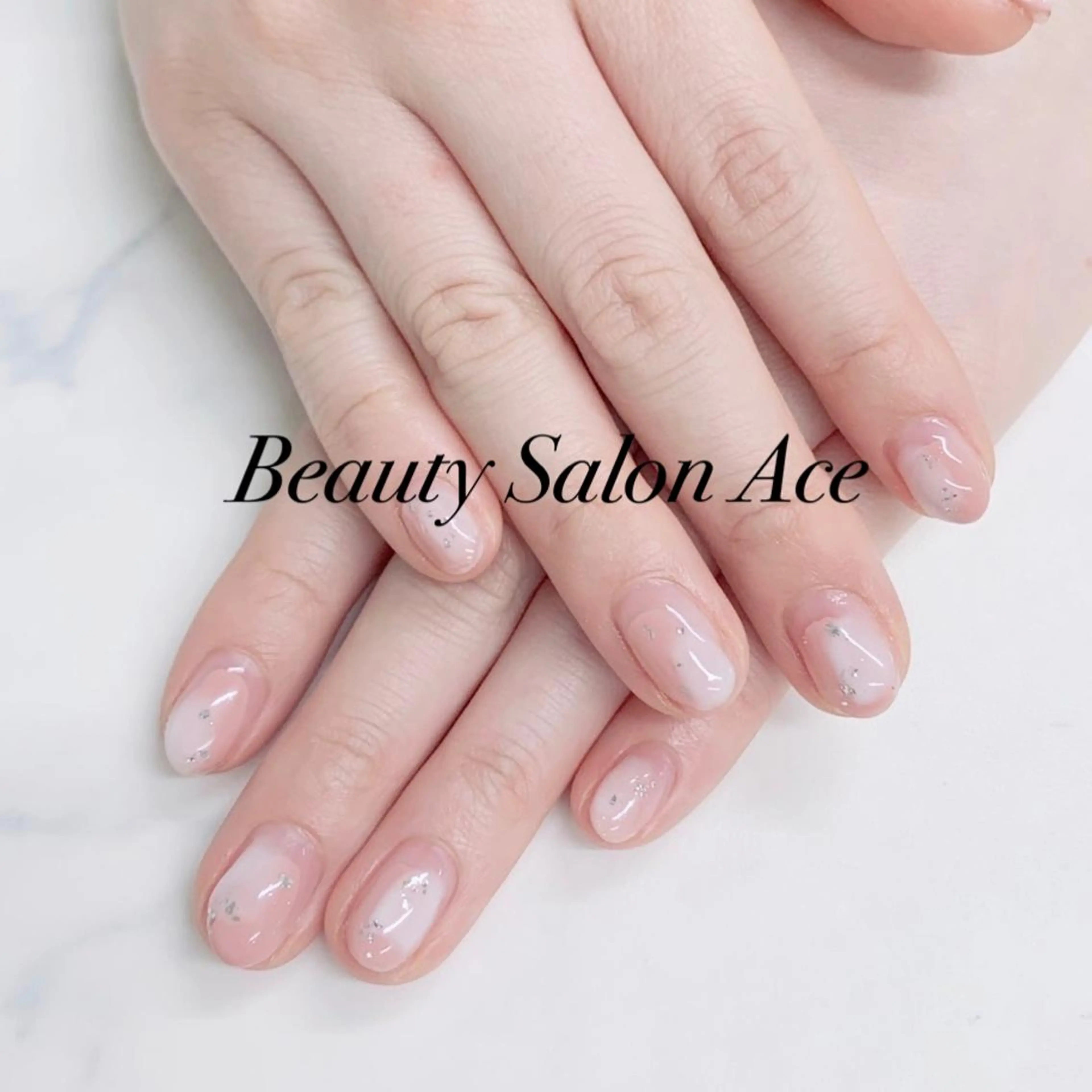 ネイル メンズネイル ニュアンスネイル Beauty Salon Ace（ネイルサロン　エース）所属・池袋フィルイン Ace♡長さだしのネイルデザイン