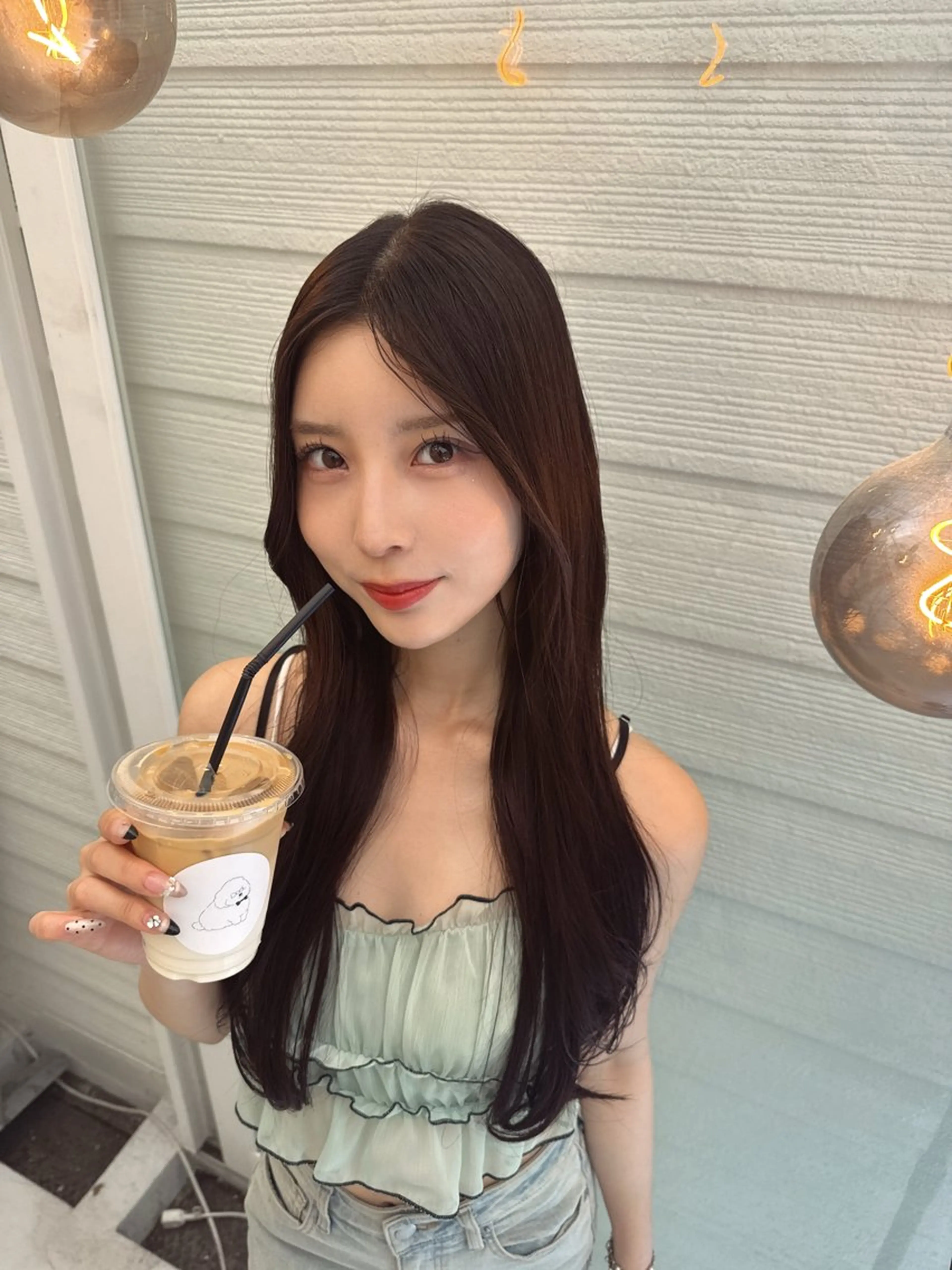 セミロング カラー 黒髪 ブリーチ 透明感カラー ブリーチなしカラー 卒業式のヘアスタイル カット ヘアカラー トリートメント 原宿/美髪カラー 🫧TAISEIのヘアスタイル