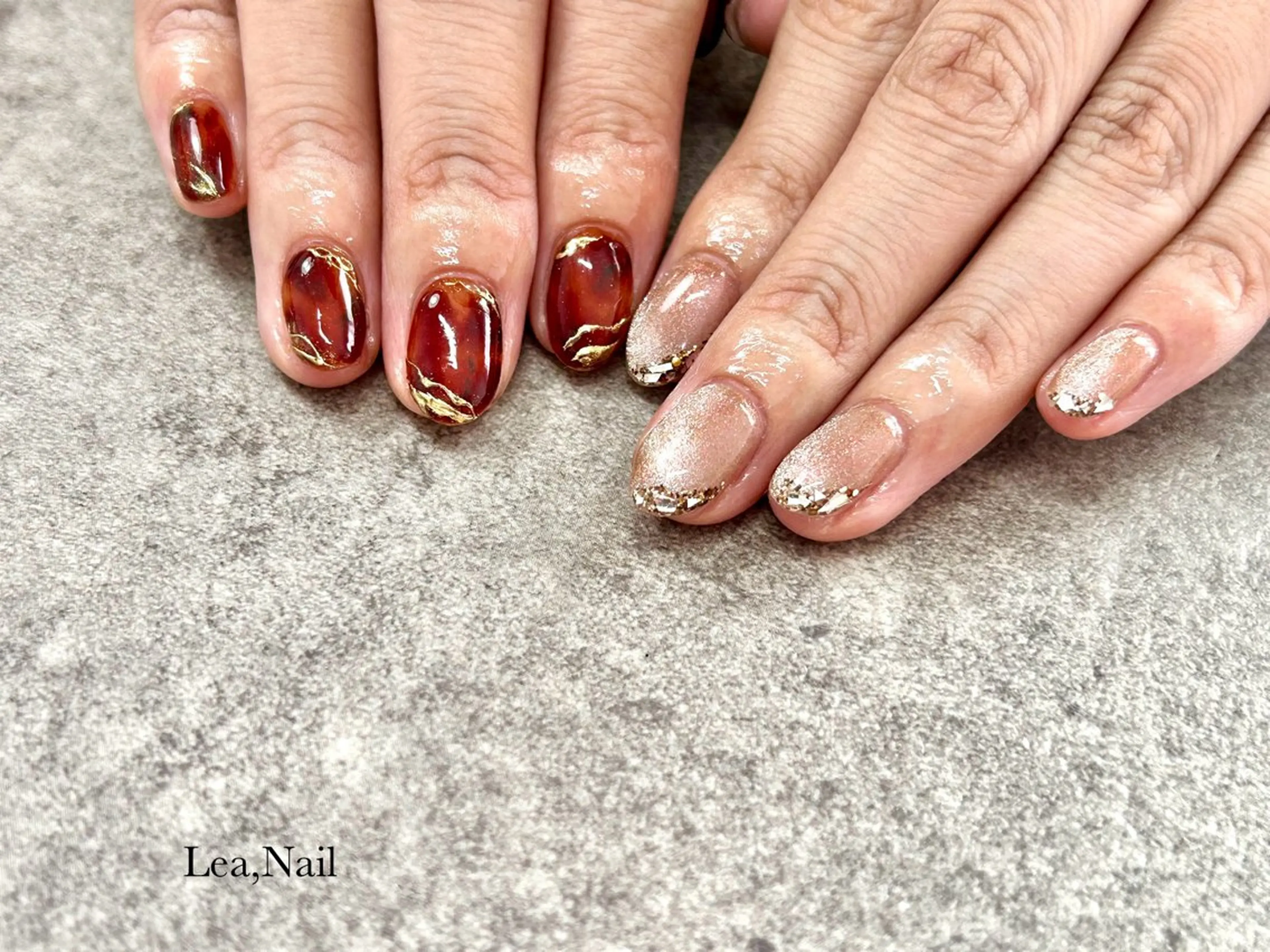 ネイル ハンドネイル Lea,Nail所属・松橋 愛のネイルデザイン
