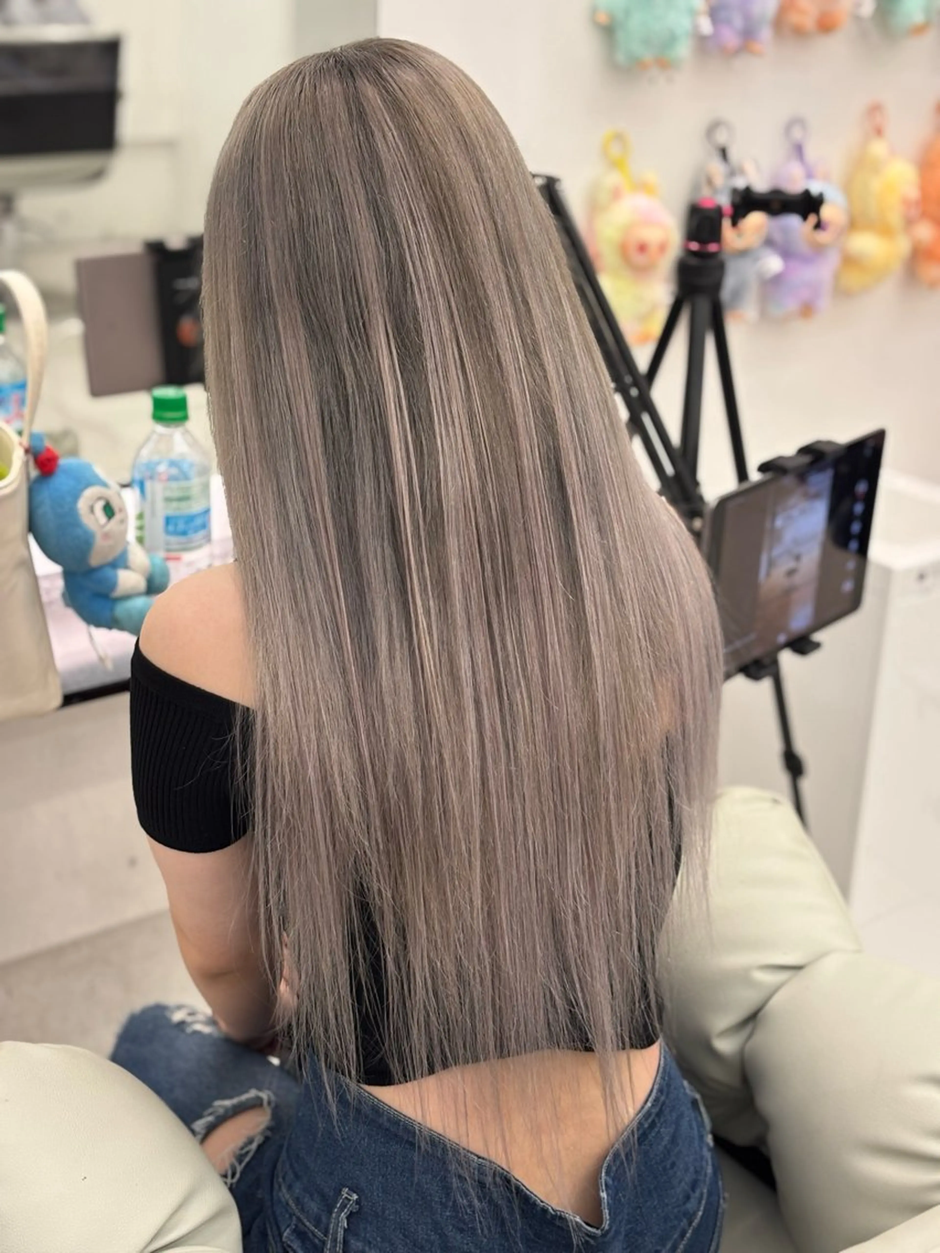 ロング エクステ 中村 海星のヘアスタイル