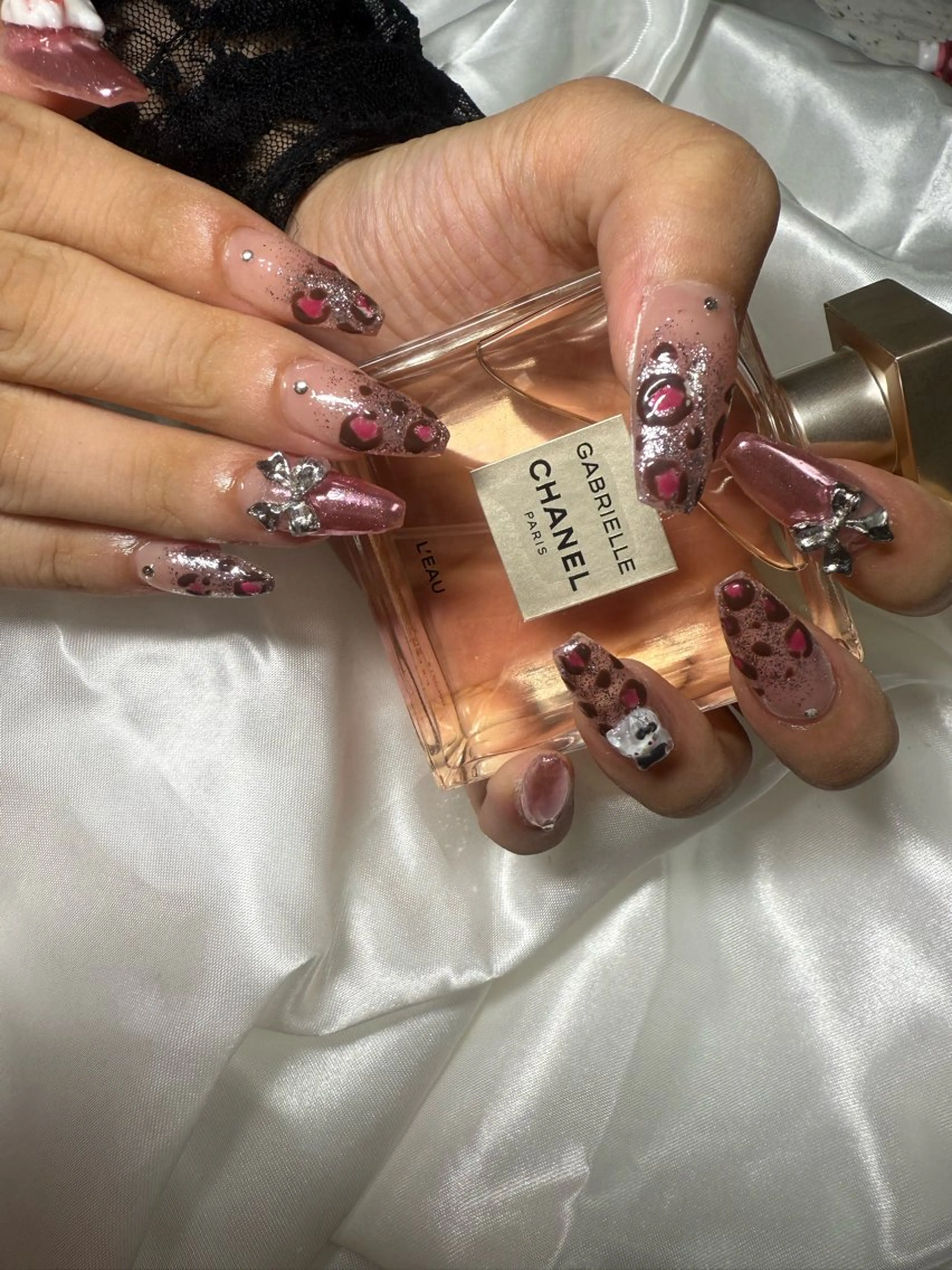 ネイル アニマル柄 ハンドネイル Ruana Nailのネイルデザイン