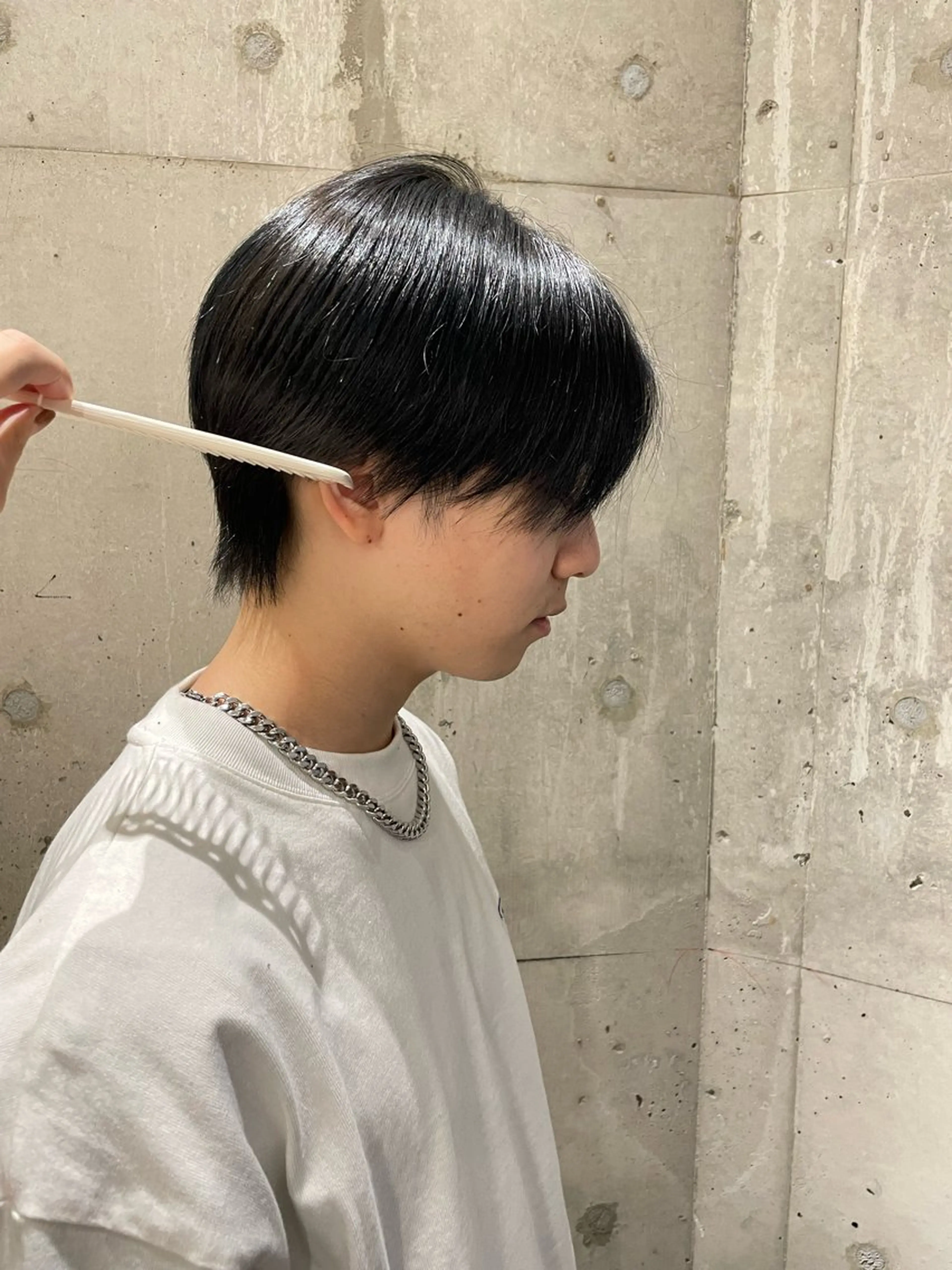カラー メンズ 透明感カラー ヘアカラー FILMS横浜所属・Watanabe Maiのヘアスタイル