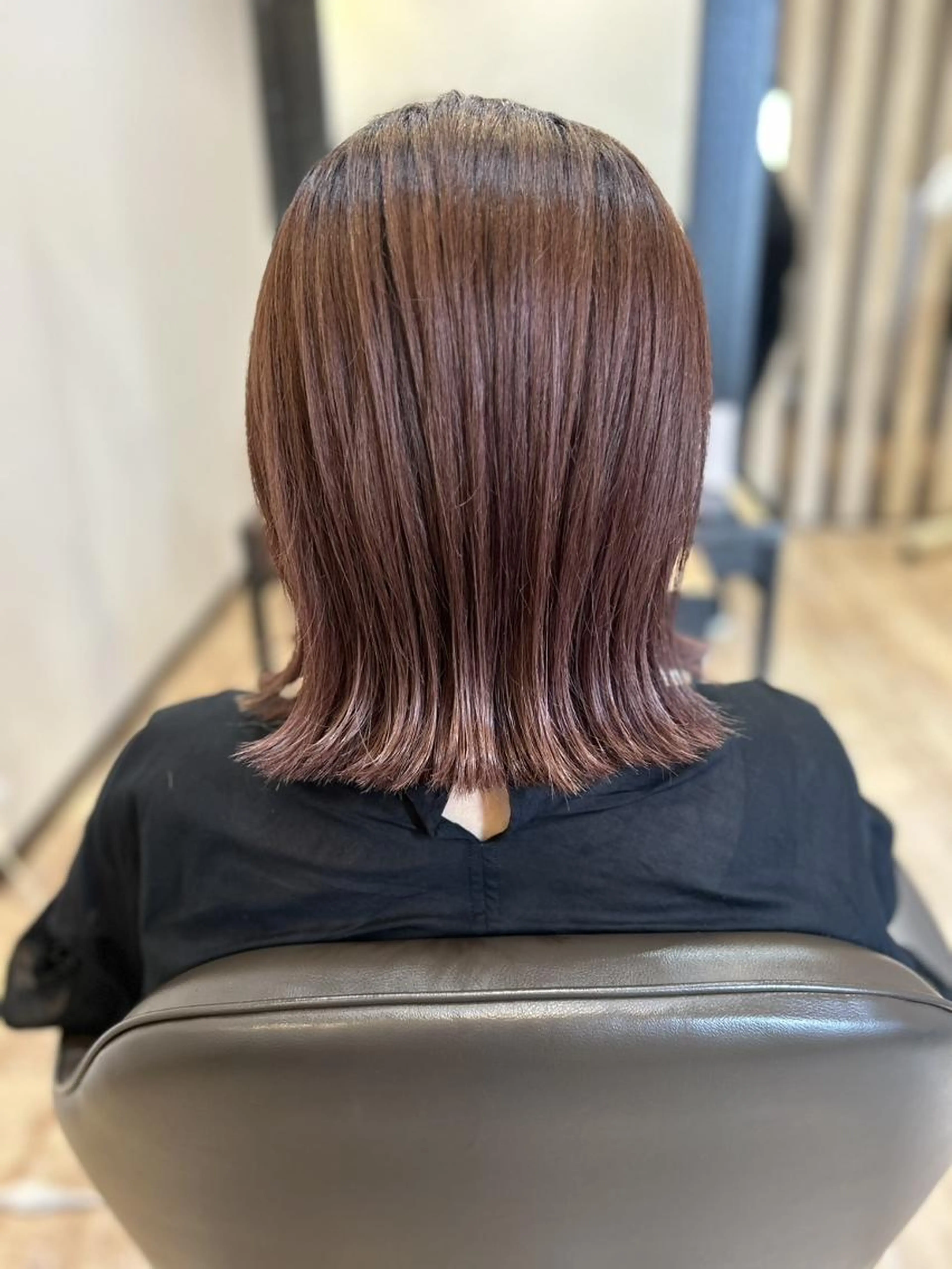 ブリーチなしダブルカラーの写真