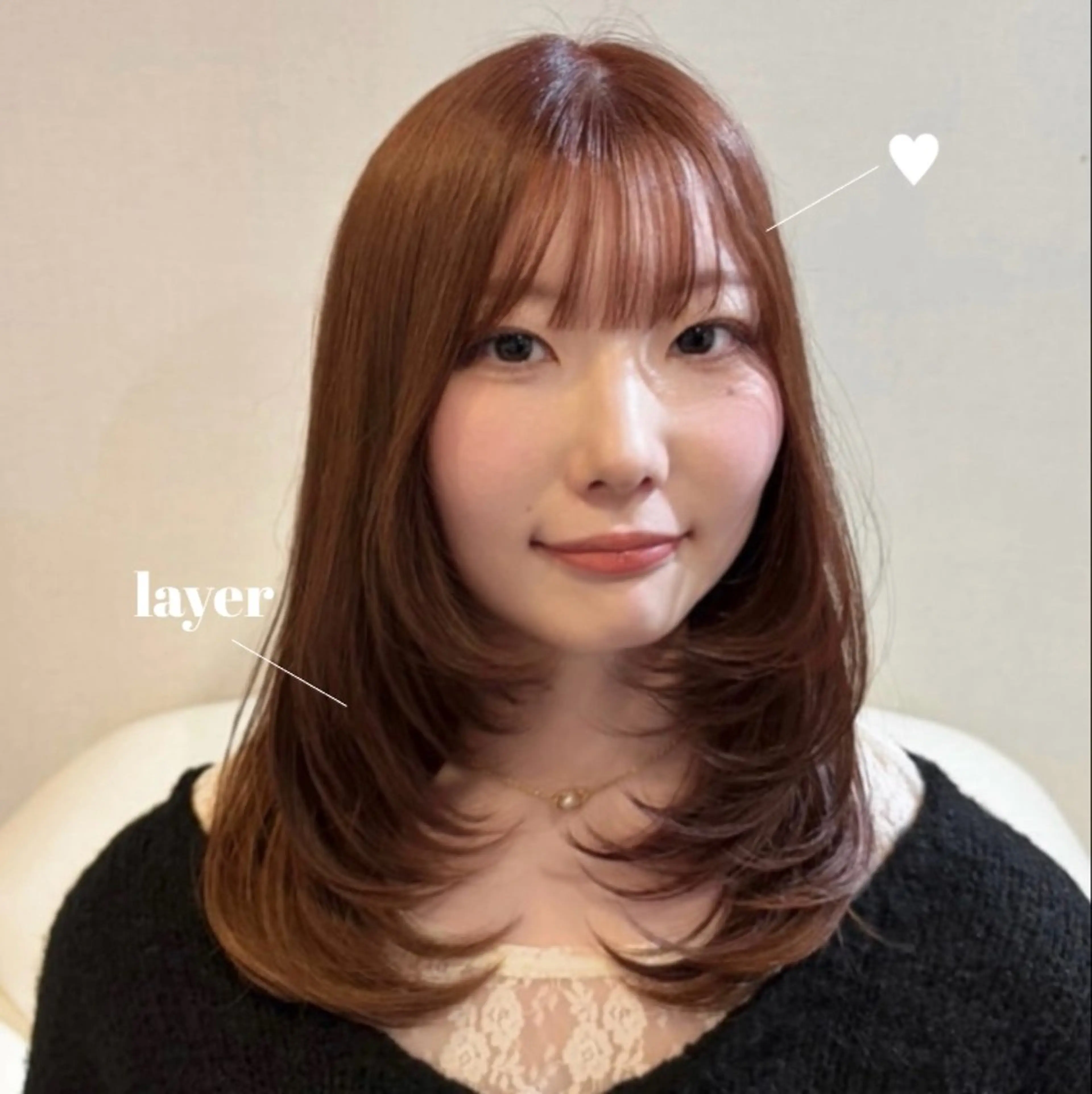 ‎𓊆 🎀レイヤーカット🎀𓊇の写真