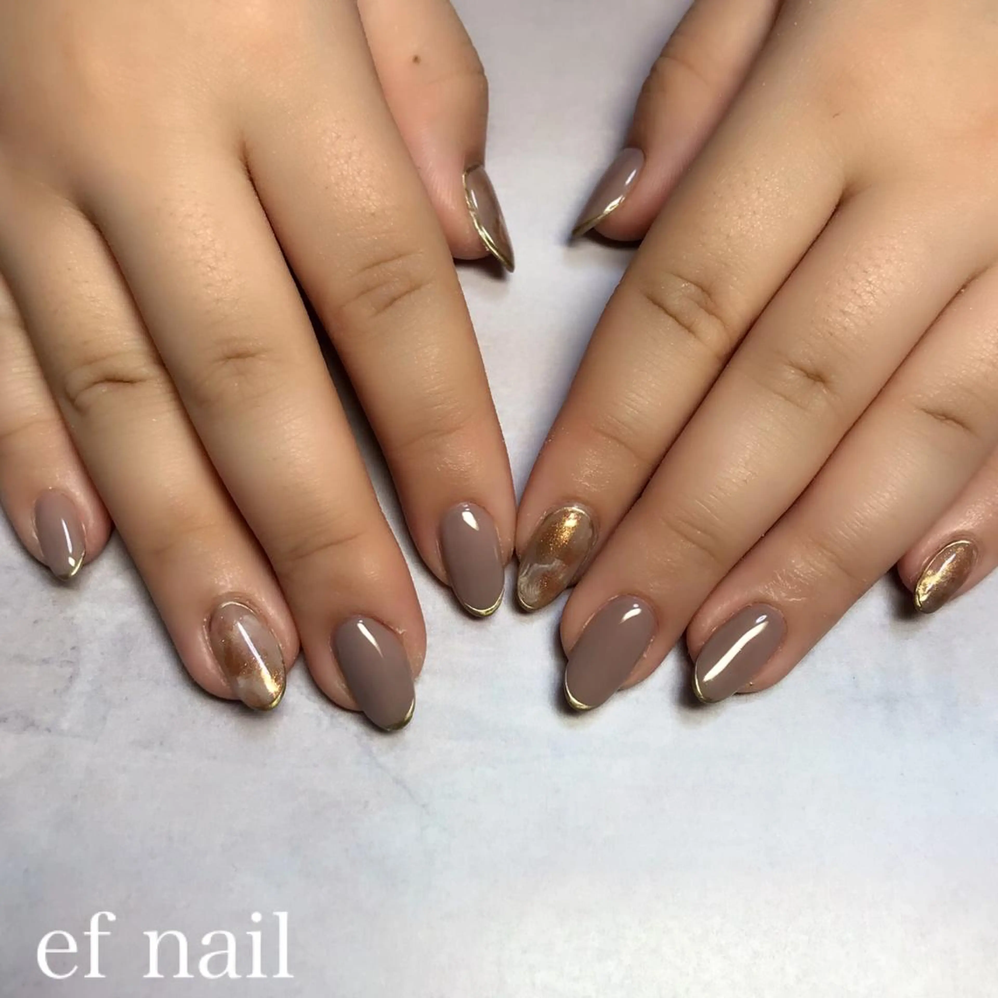 ネイル ハンドネイル ef nailのネイルデザイン