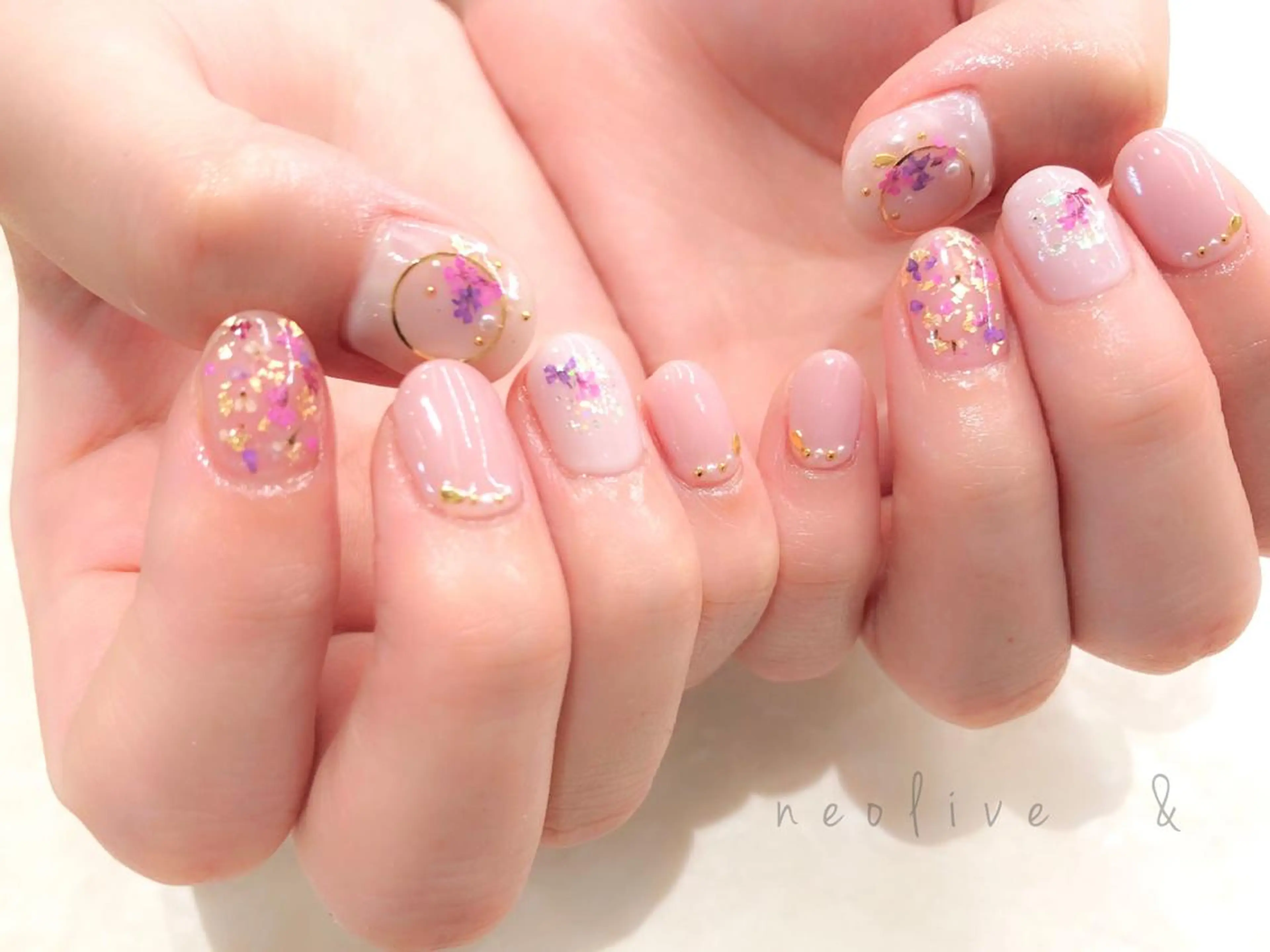 ネイル 持ち込み Yuriko Omi パラジェル/渋谷のネイルデザイン