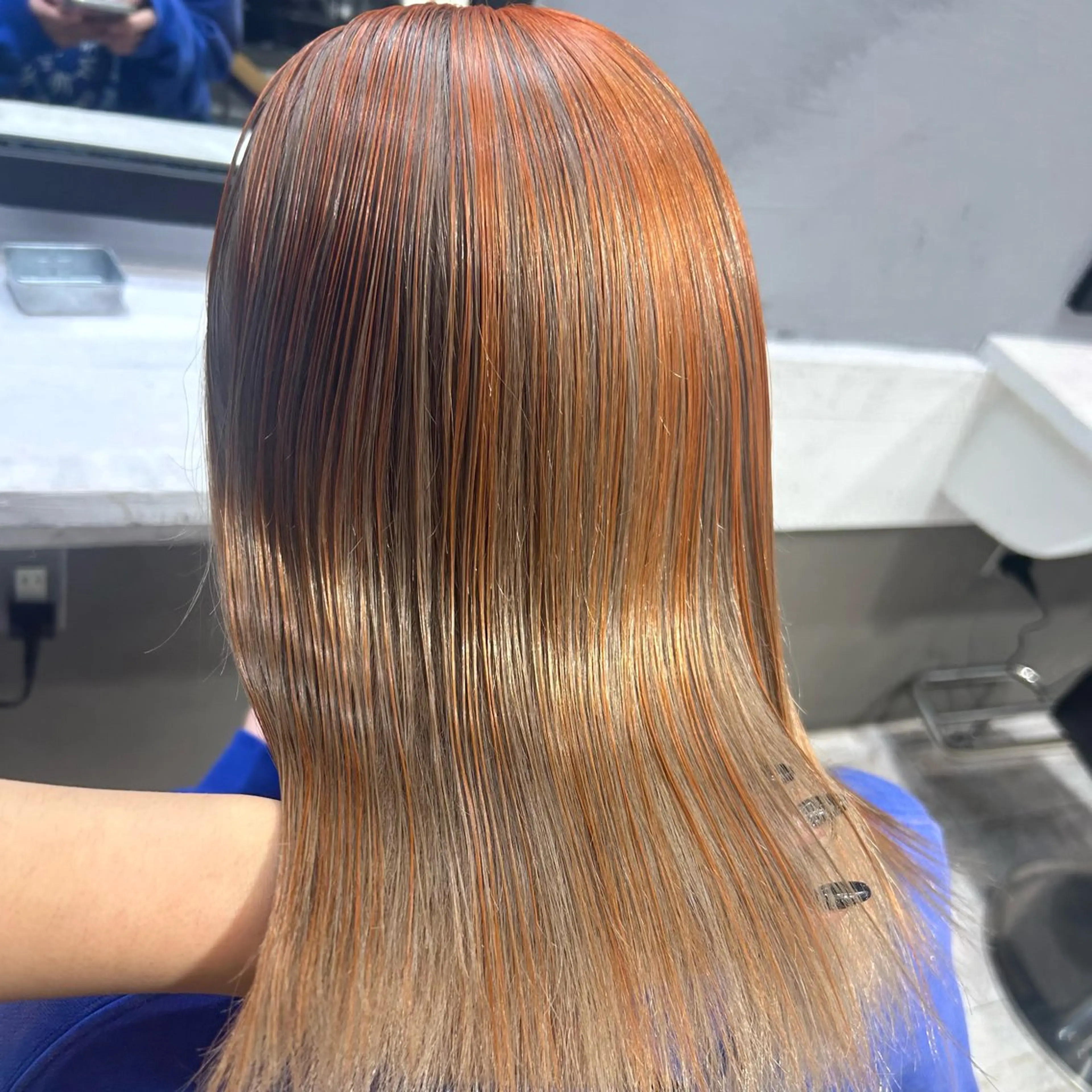 カラー ハイトーンGiseL ayane💖のヘアスタイル