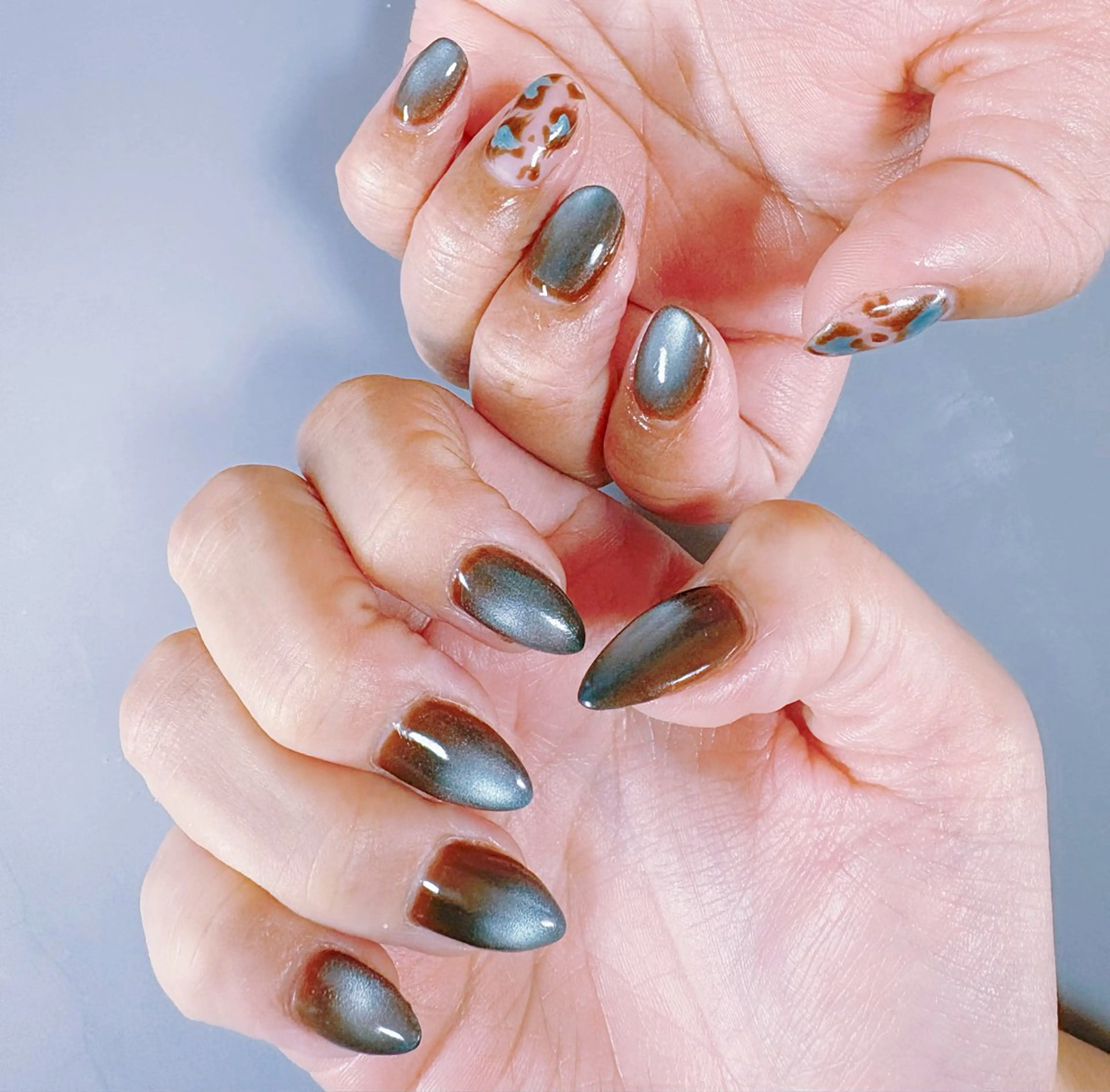 ネイル おそろいネイル 自宅サロン mArsのネイルデザイン