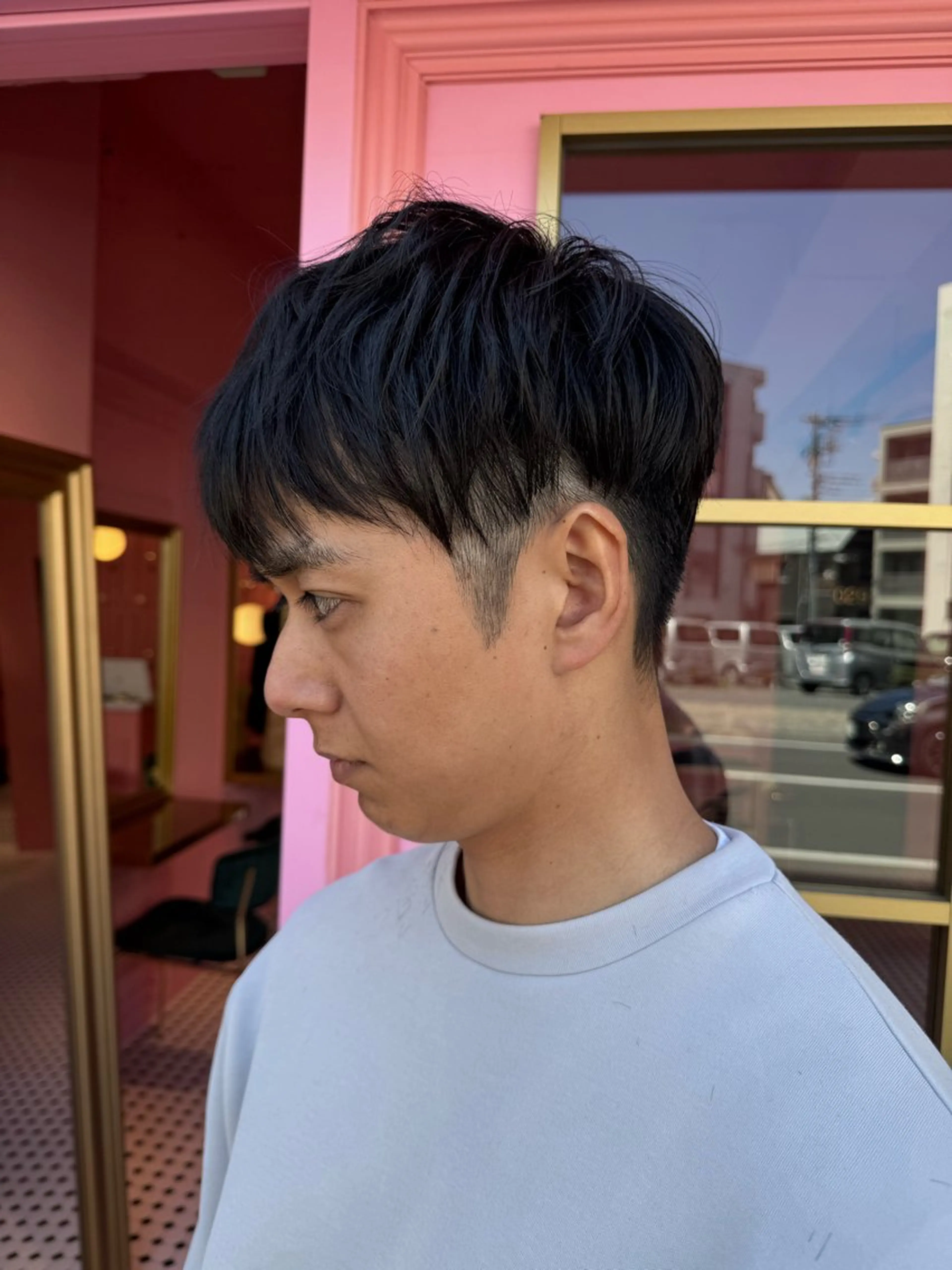 メンズ miyu ボブモデル募集中のヘアスタイル