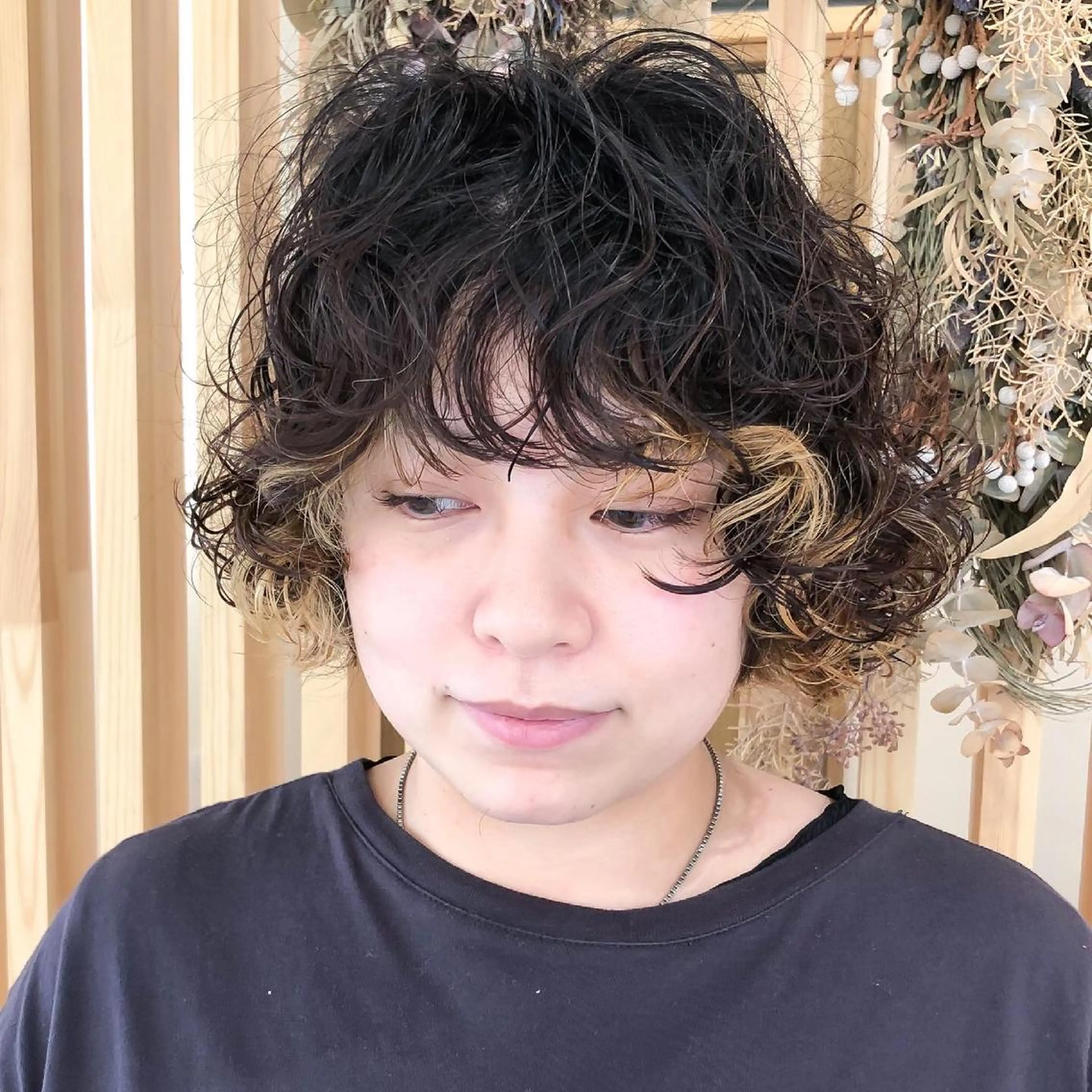ショート ボブ エトウリクシ パーマ美容師のヘアスタイル