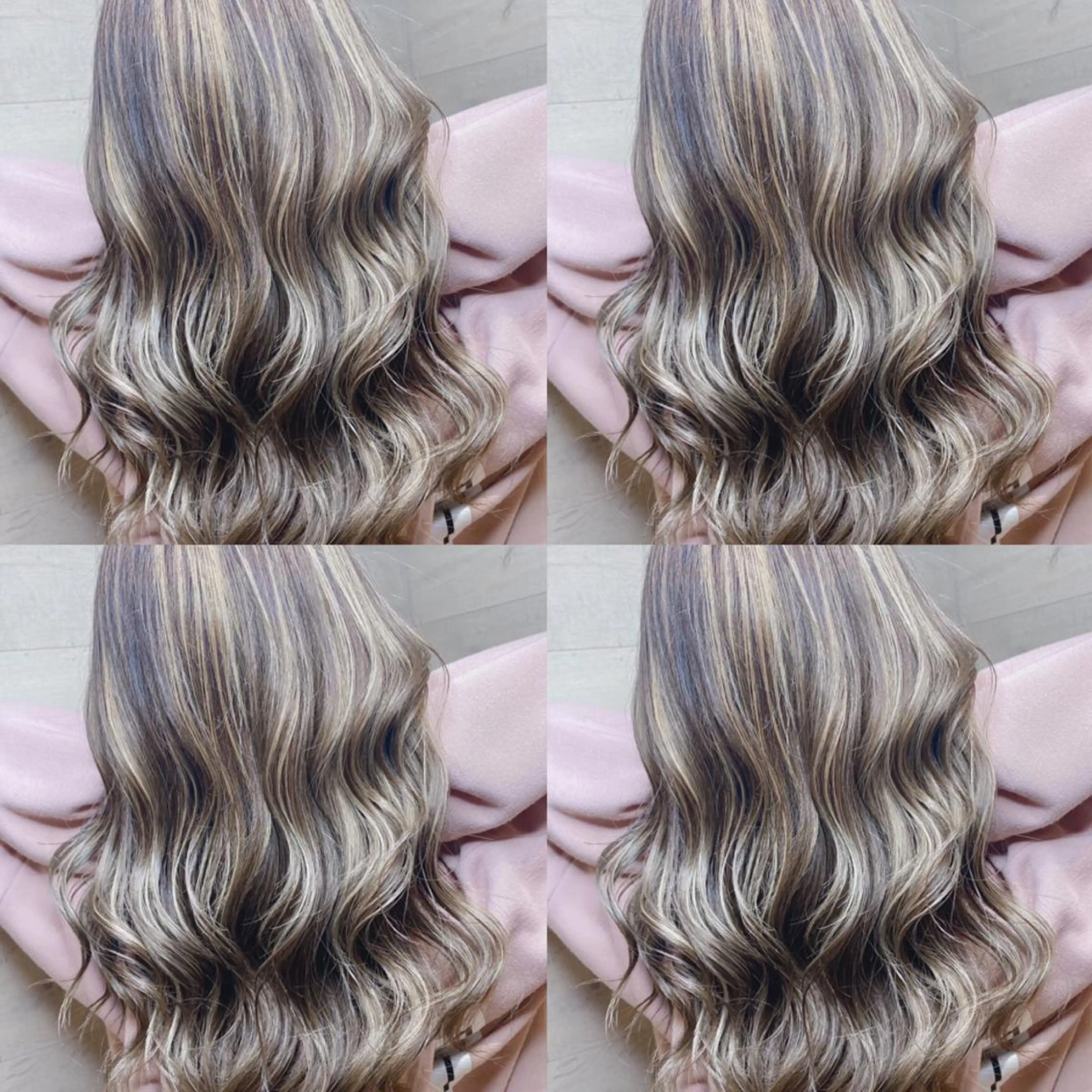 ロング カラー ヘアアレンジ カット ヘアカラー トリートメント 🦋韓国ヘア 坂本 菜摘🦋のヘアスタイル