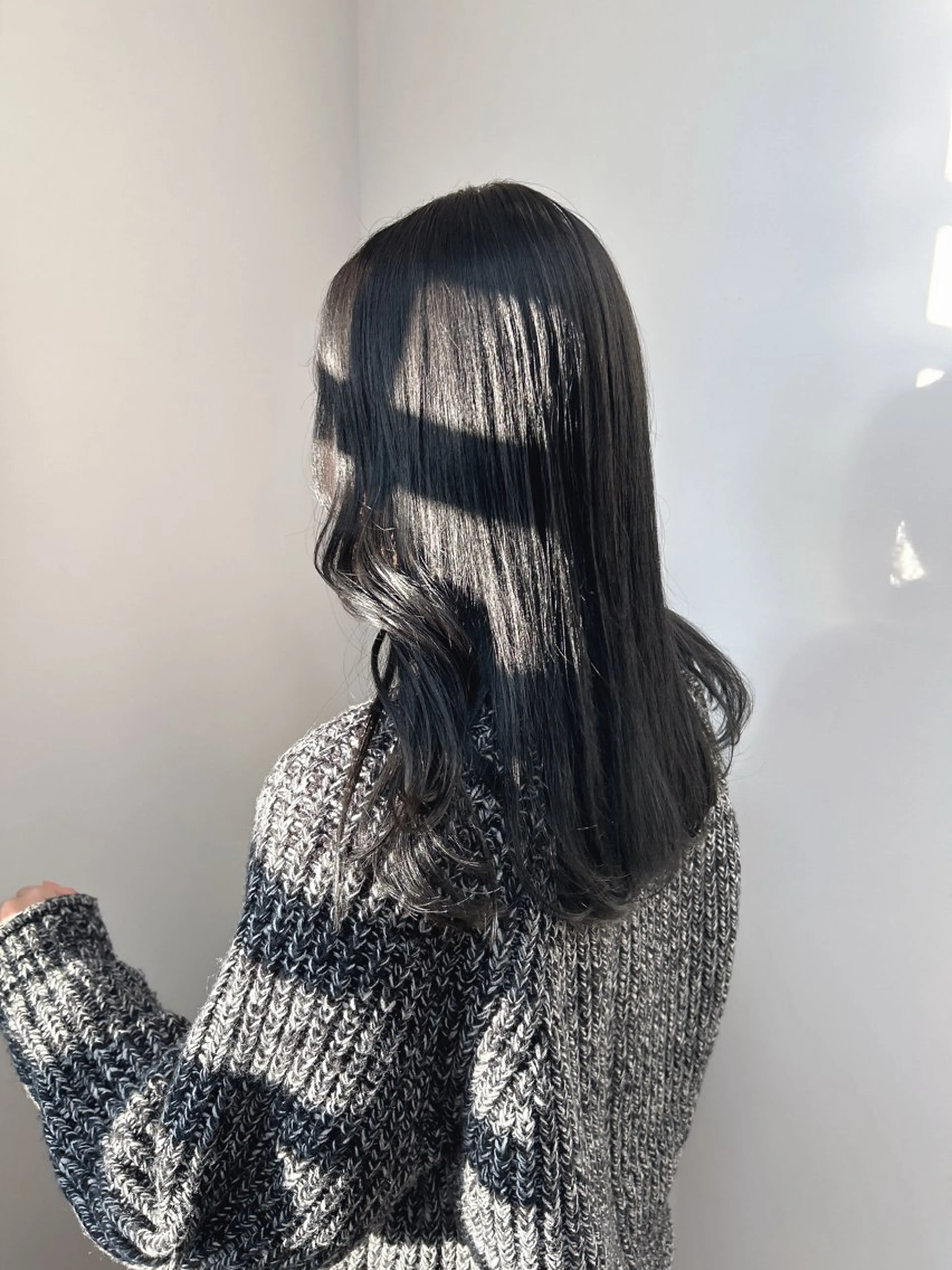 ミディアム カラー カット ヘアカラー トリートメント 伶風 /髪質改善ストレートのヘアスタイル