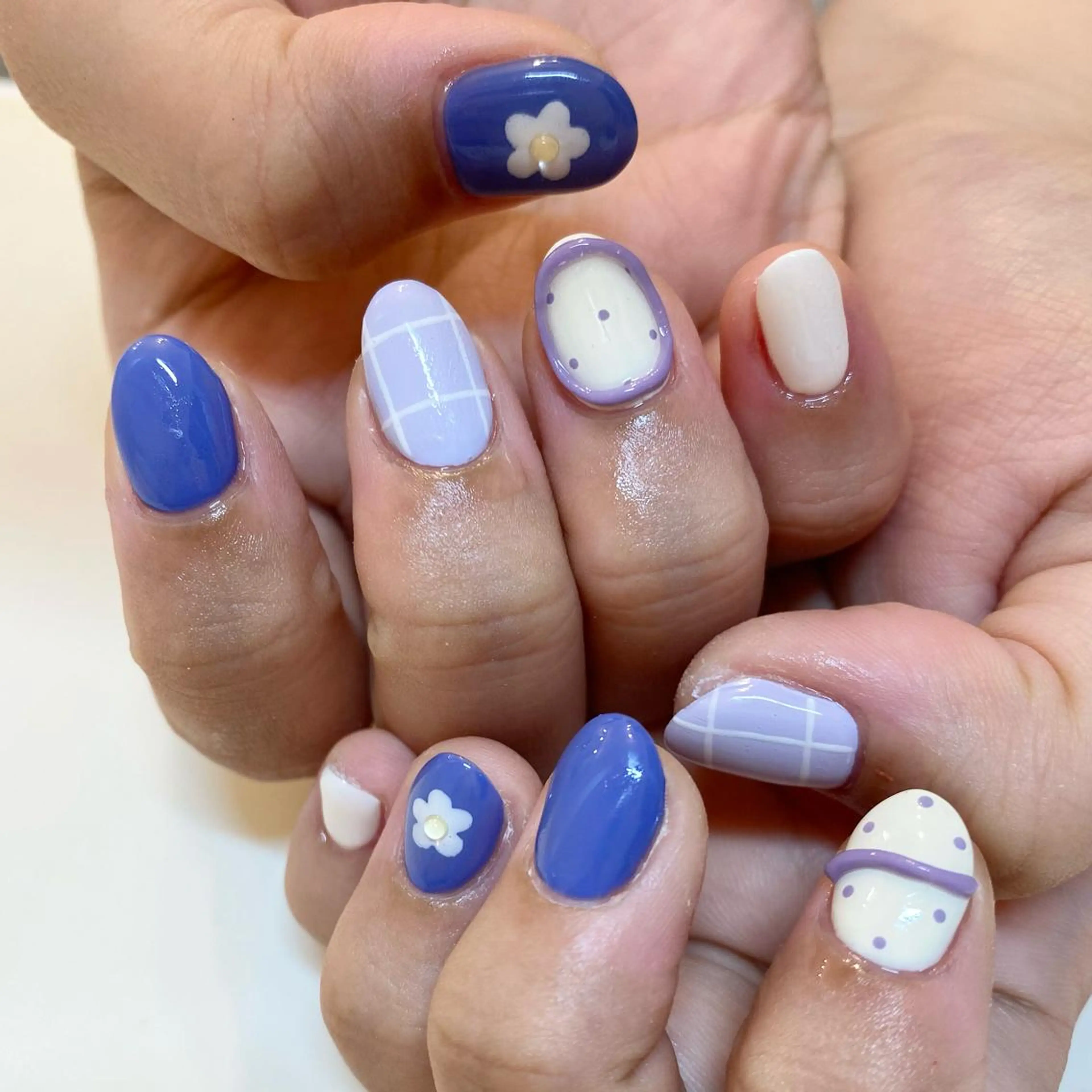 ネイル ハンドネイル 藤原 みゆのネイルデザイン