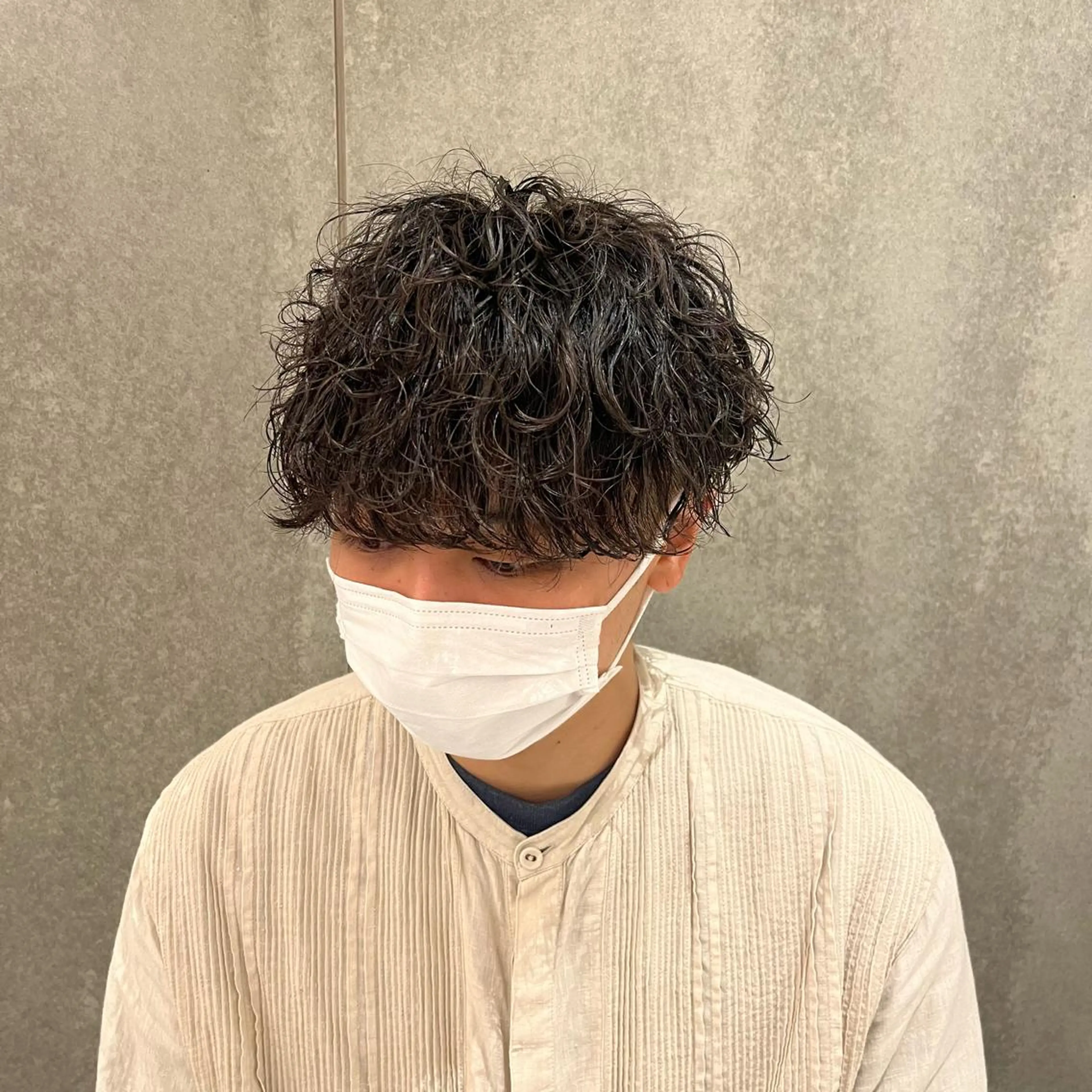 ショート パーマ メンズ カット パーマ 瀧野 翔吾【メンズ特化】のヘアスタイル