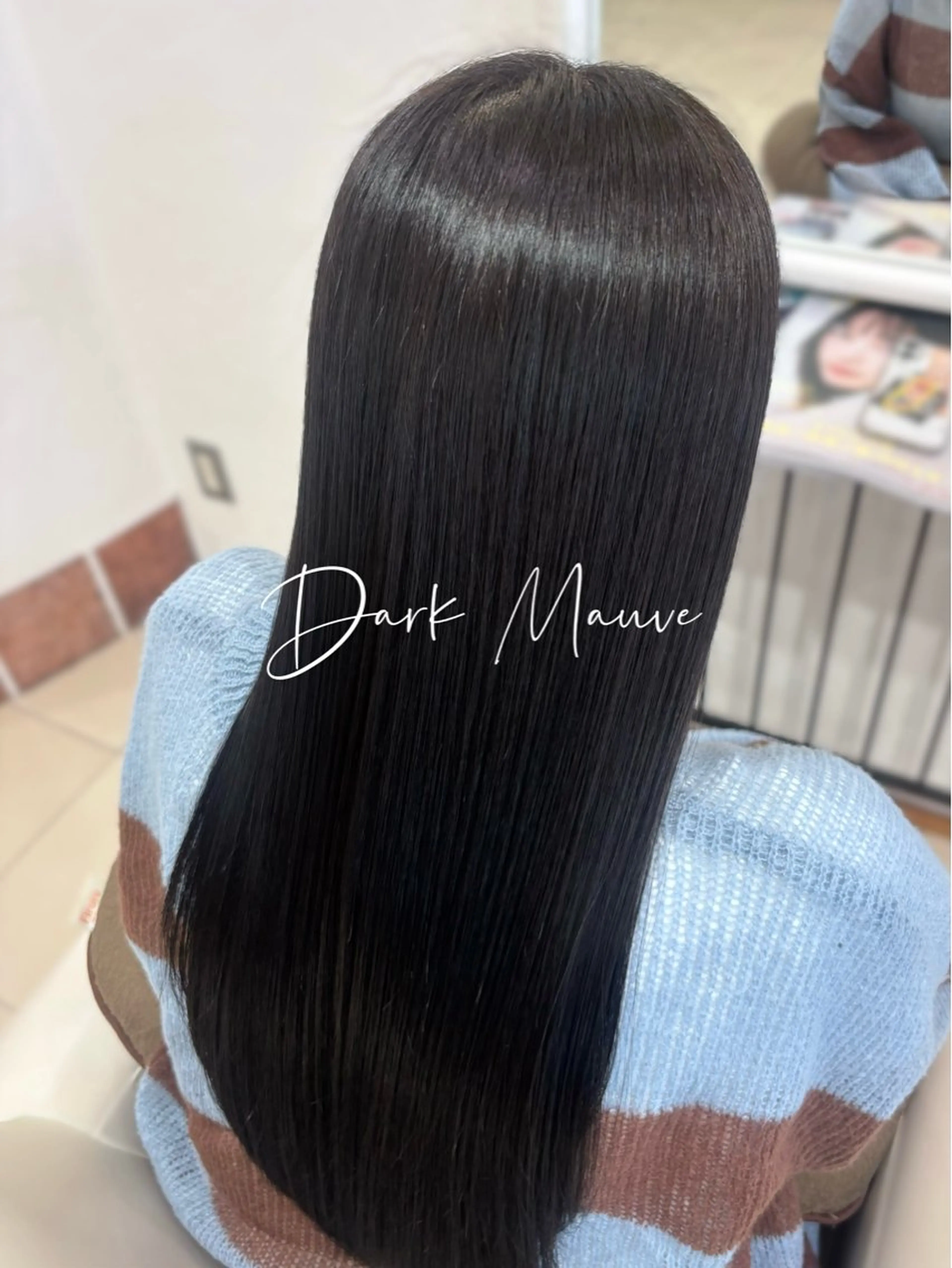 ロング ヘアカラー 井上 昴のヘアスタイル