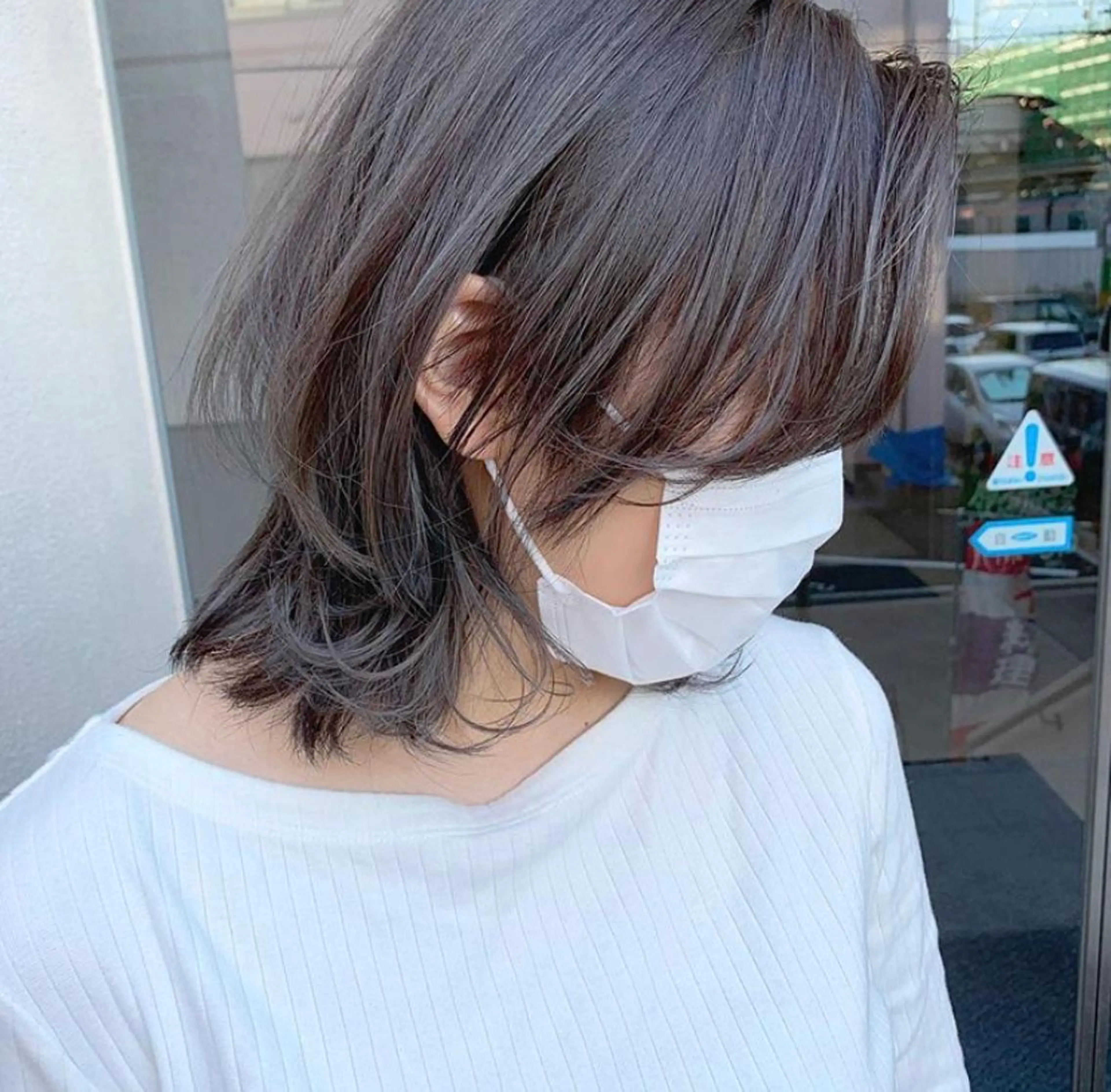 ミディアム くびれヘア メンズサロンロス【LOSS】所属・🦋🌈LOSS NOBUTA🌈🦋のヘアスタイル