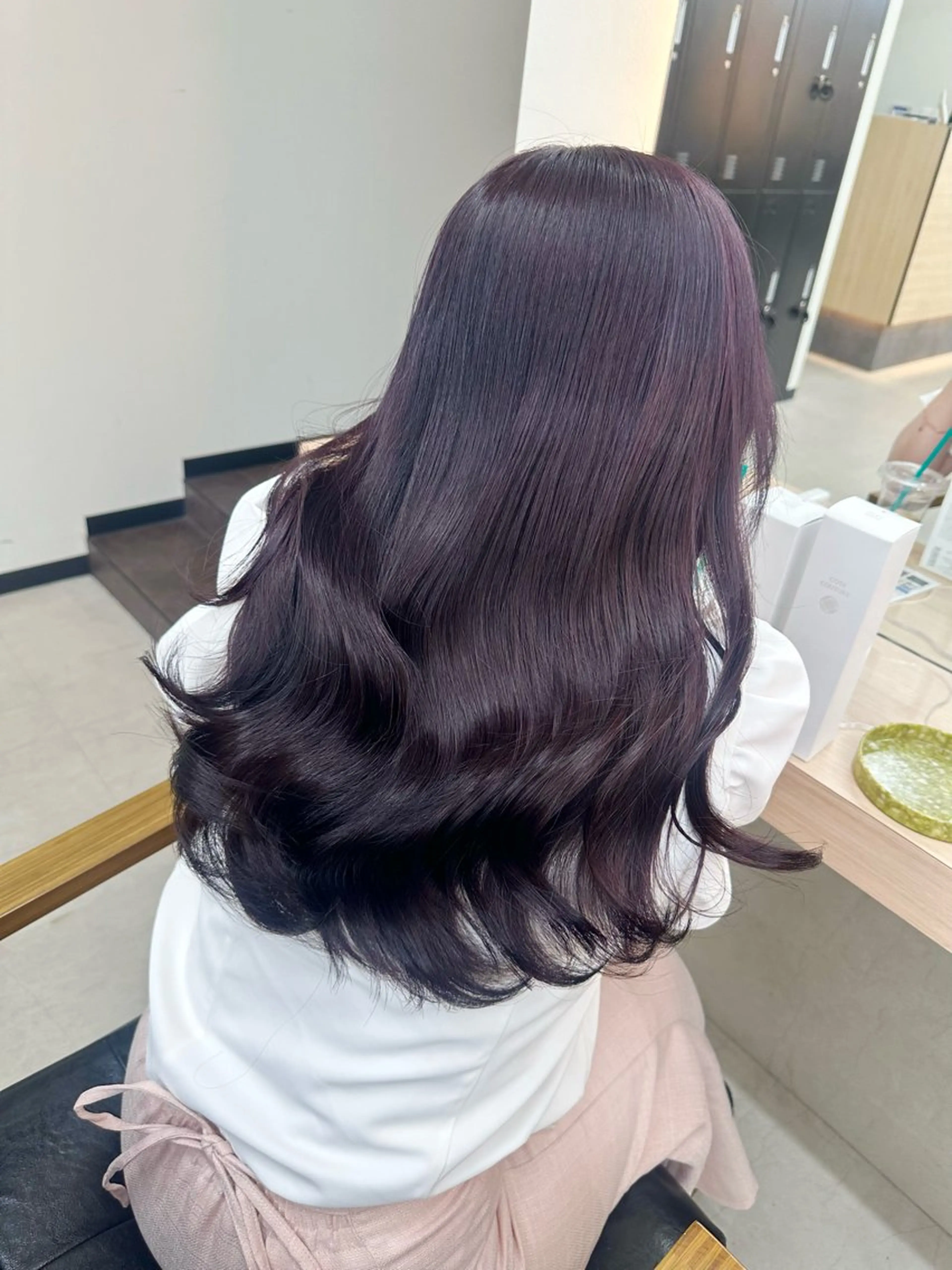 セミロング カラー ヘアカラー トリートメント 𝐑𝐲𝐮𝐤𝐢 【店長】ALEAPのヘアスタイル