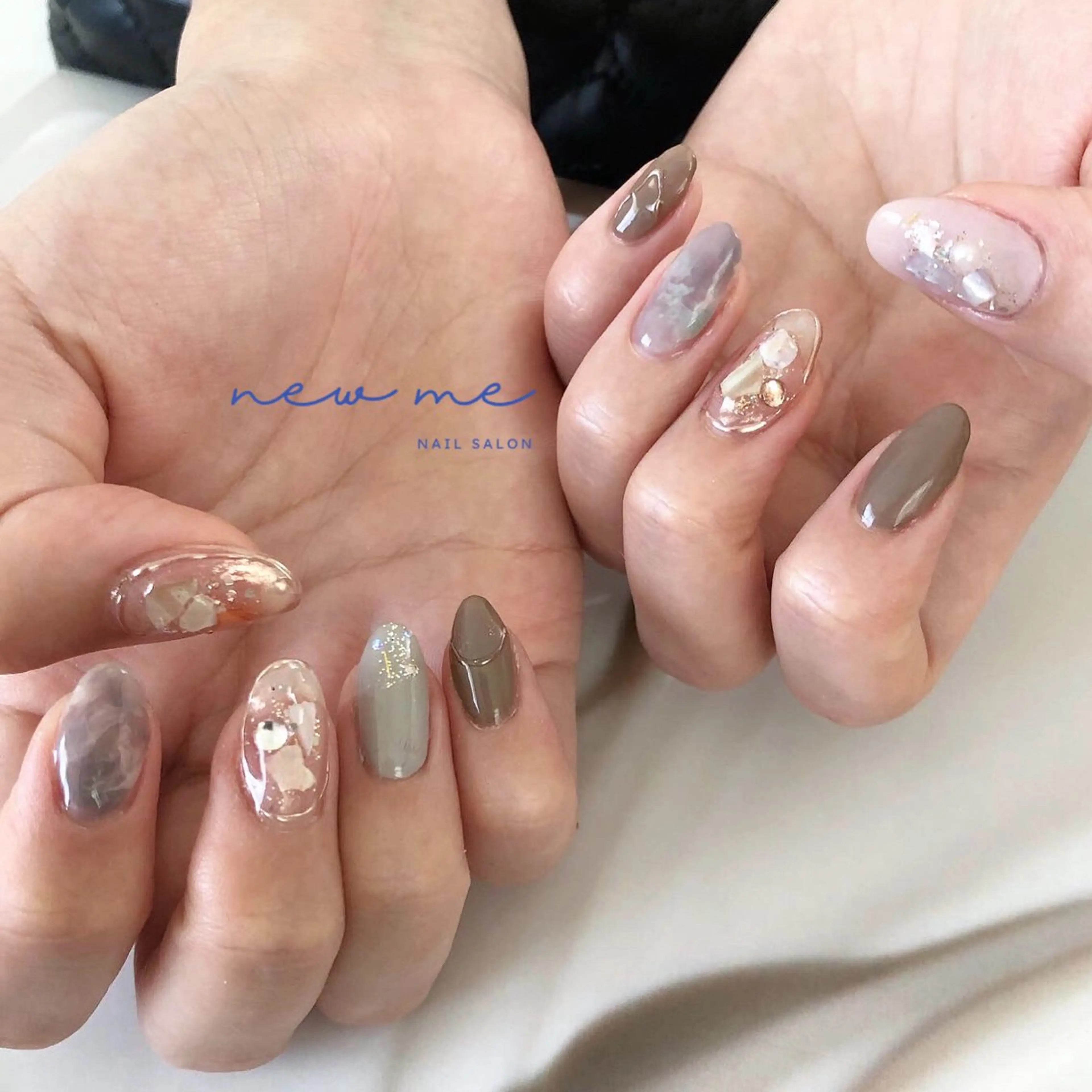 ネイル アートネイル ハンドネイル nailsalon New meのネイルデザイン