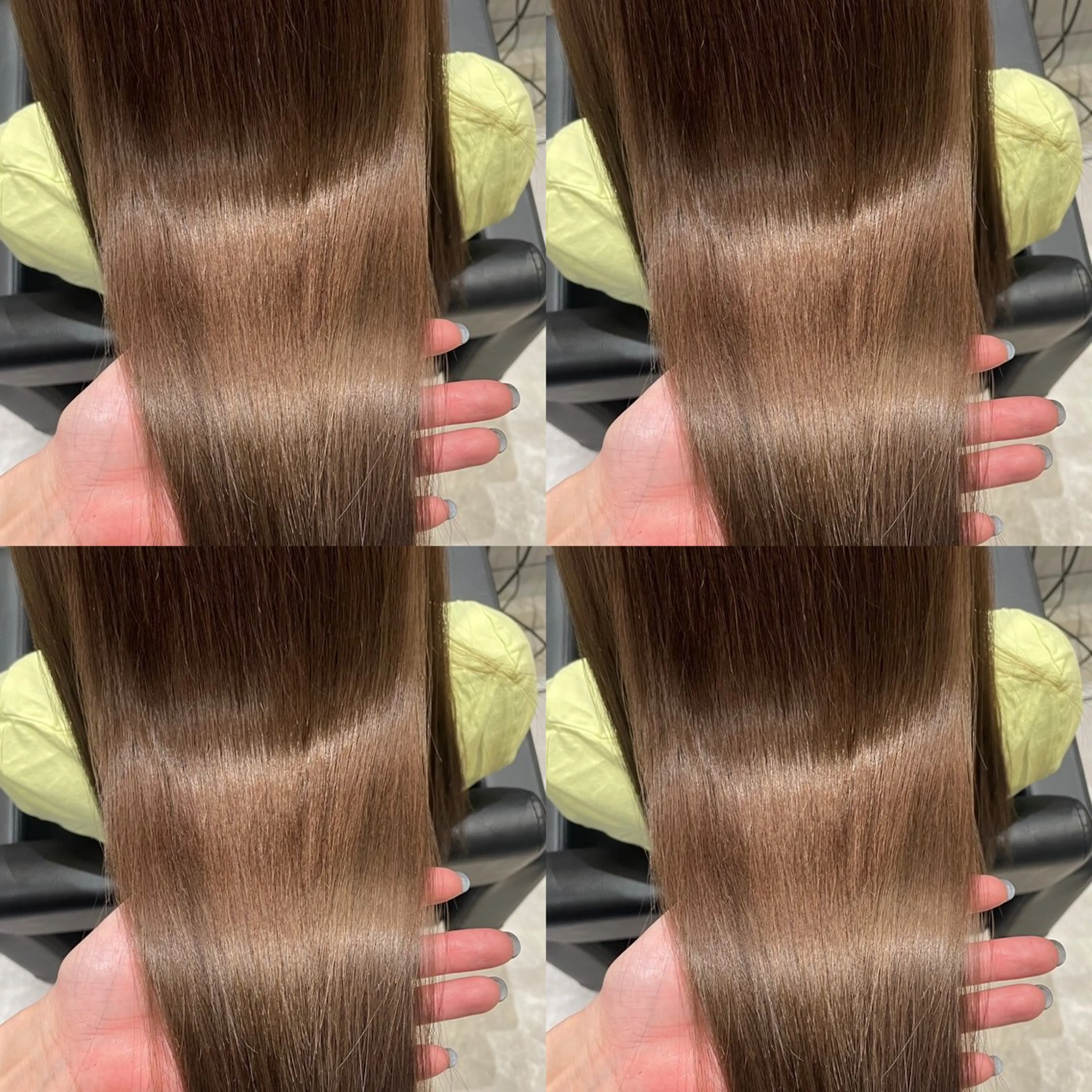セミロング カラー ヘアカラー トリートメント 艶カラー🦋髪質改善 🫧MINAMIのヘアスタイル