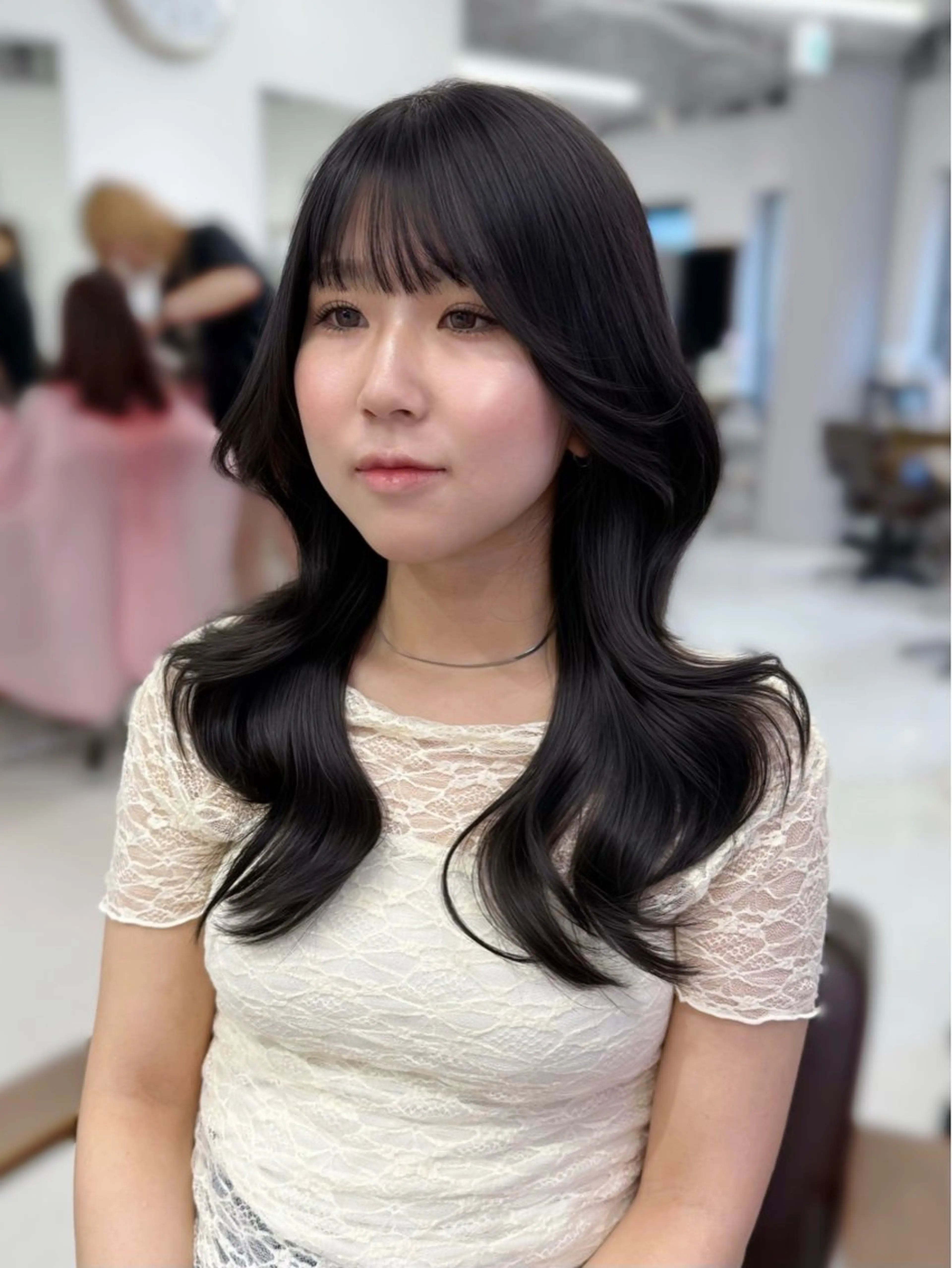ロング カラー カット ヘアカラー 韓国ヘア×髪質改善 /yoshikaのヘアスタイル