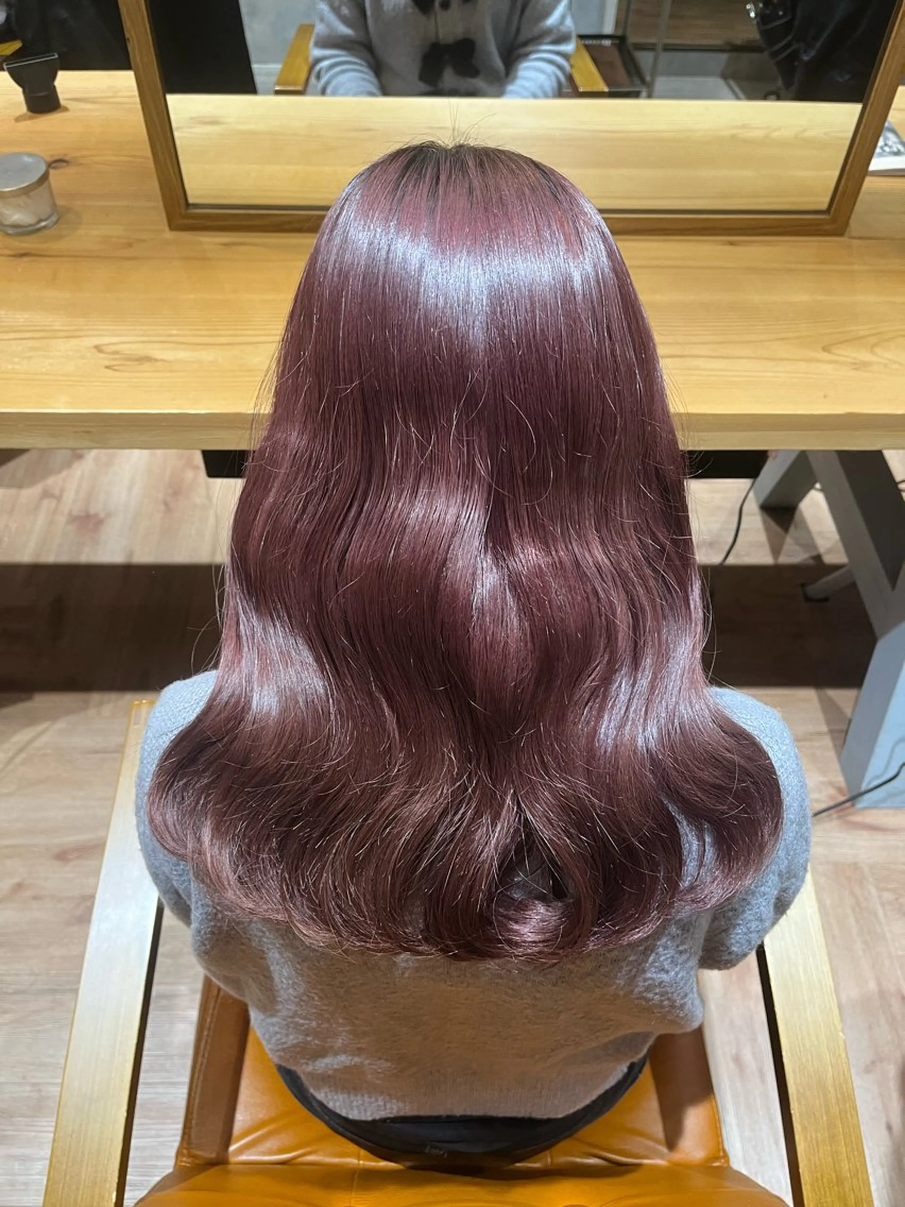 ロング カラー ブリーチ イルミナカラー little lulu 梅田所属・高橋 さやかのヘアスタイル