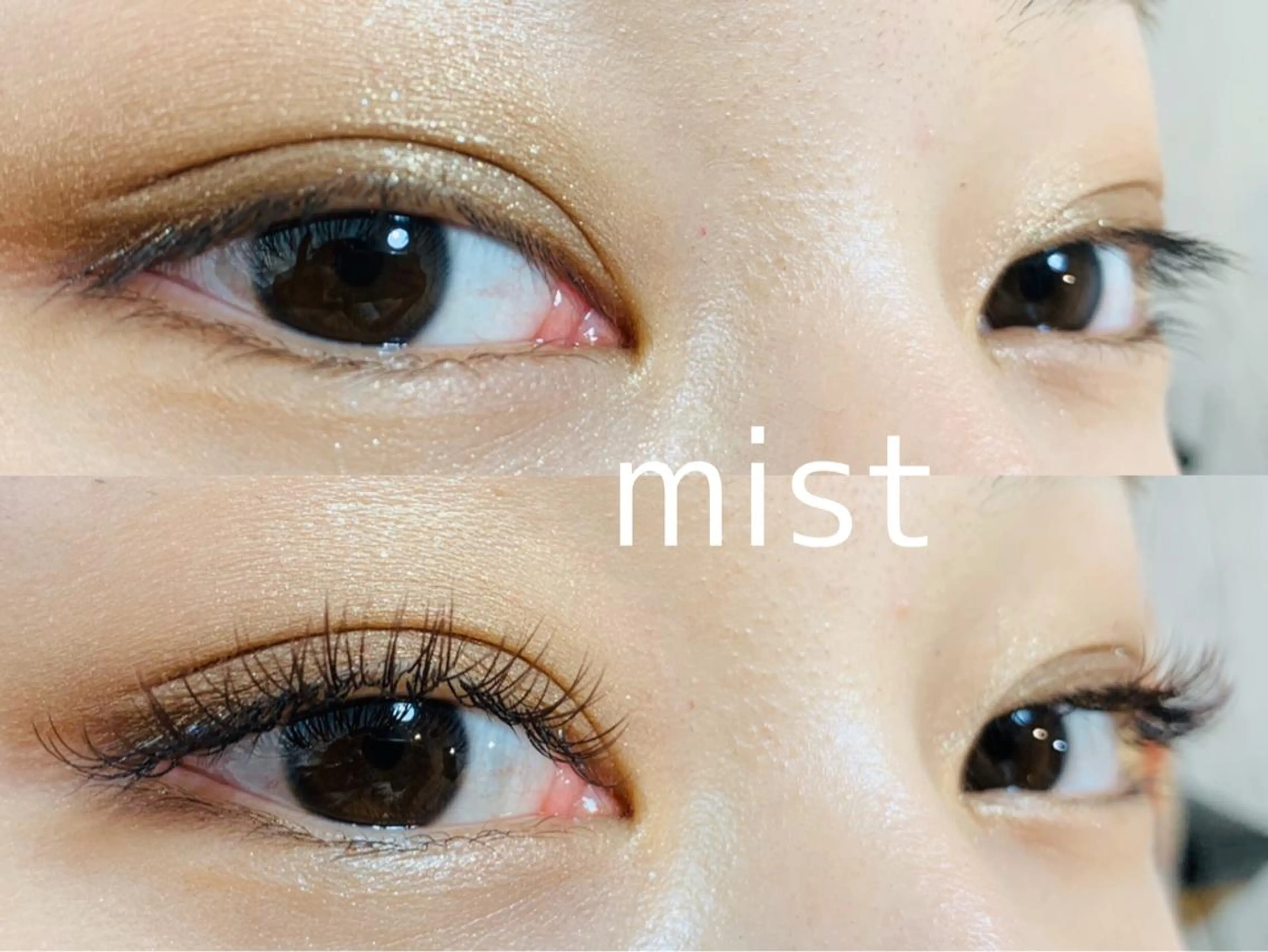マツエク・マツパ カラーマツエク ナチュラル マツエク mist AYA 🏝️eyelashのマツエク・マツパデザイン