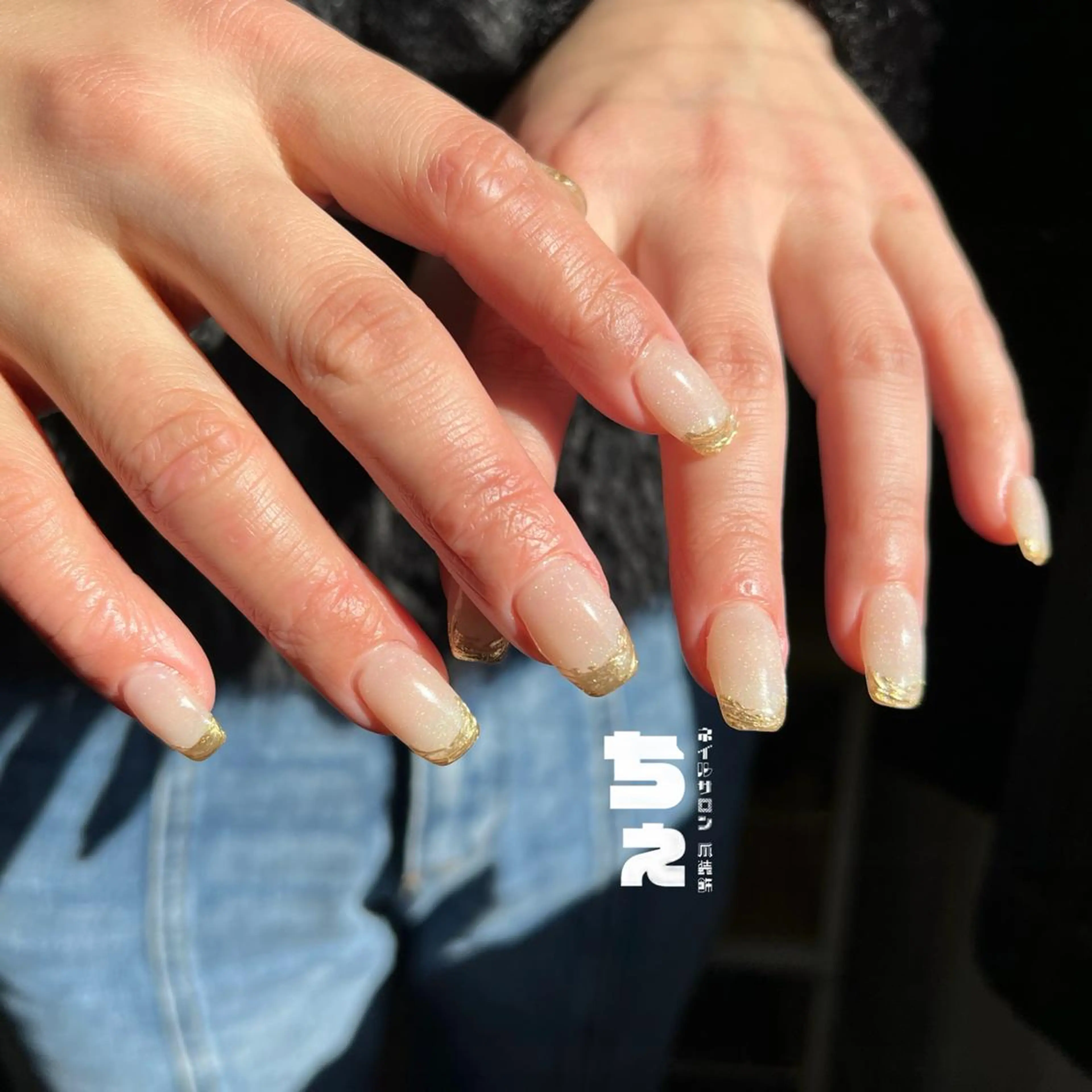 ネイル フレンチネイル マグネットネイル ミラーネイル ハンドネイル nail salon CHEのネイルデザイン