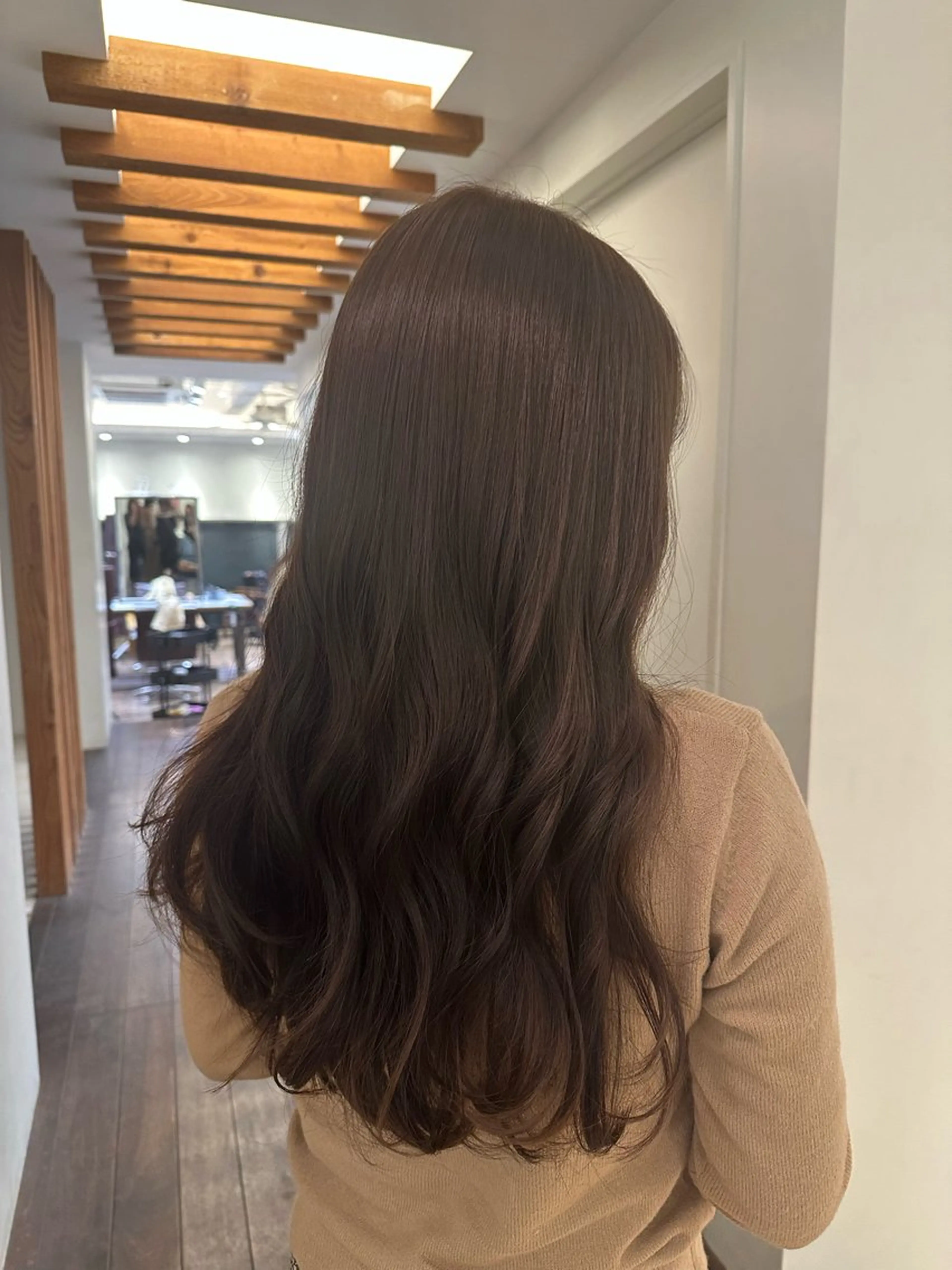 カラー ヘアカラー トリートメント ヘッドスパ 安丸 結夏のヘアスタイル