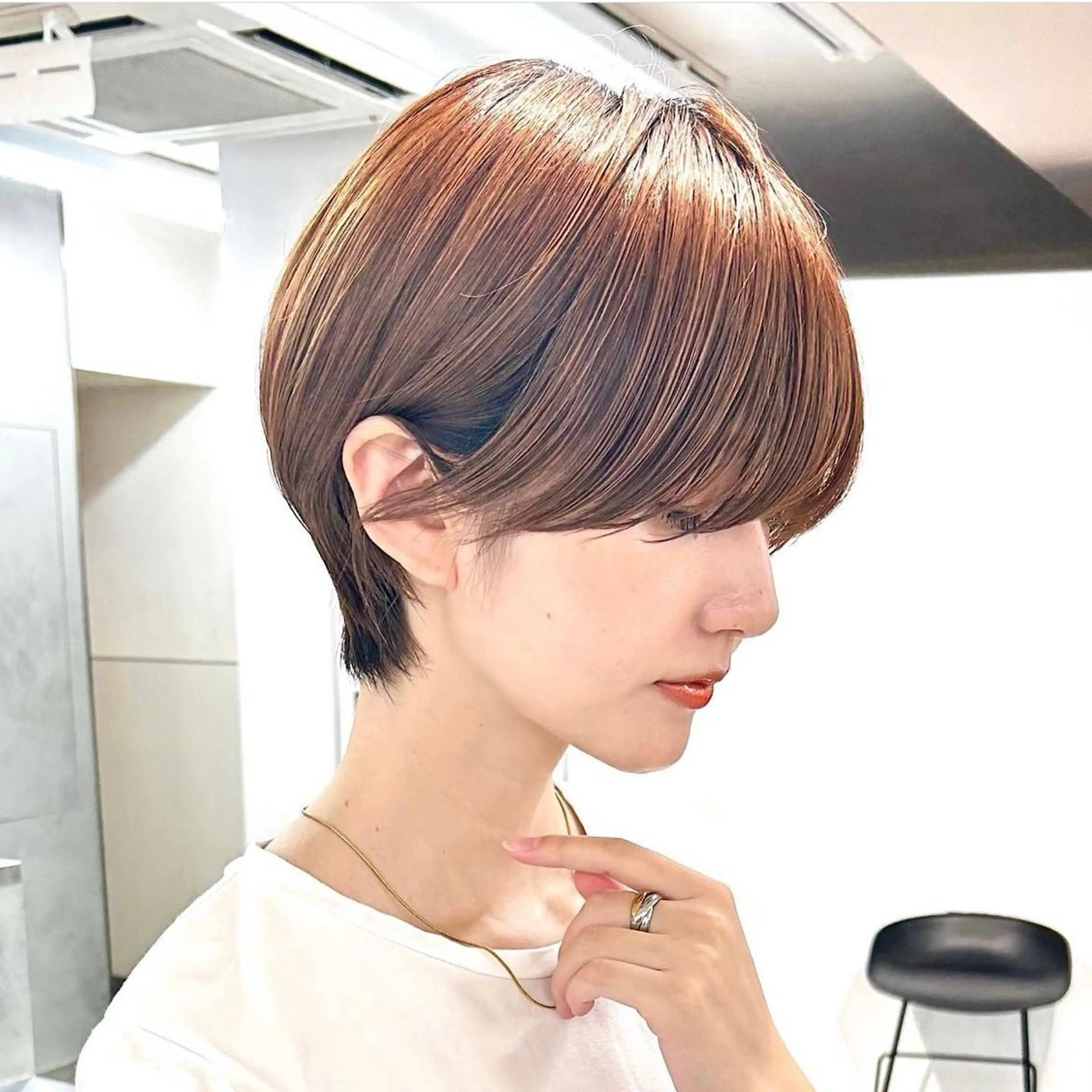 ショート カット ヘアカラー adatto錦糸町店所属・艶髪/ショート/ ボブ/なつきのヘアスタイル