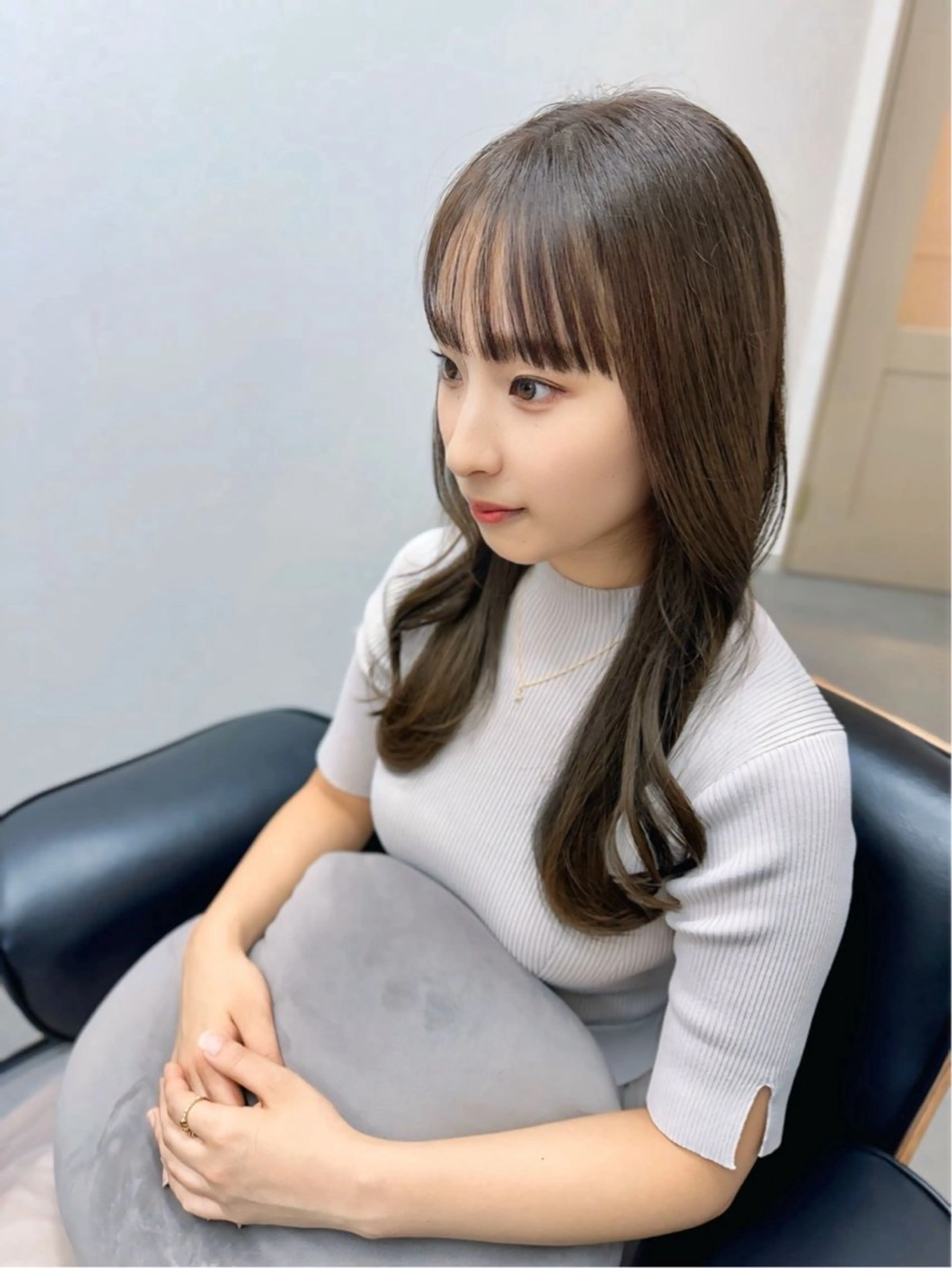 ロング カラー アディクシーカラー イルミナカラー クオルシアカラー 髪質改善 韓国風ヘア カット ヘアカラー トリートメント The Apartment of Solon 船橋 2nd所属・NEO髪質改善⚜️ 縮毛矯正/高橋潤のヘアスタイル
