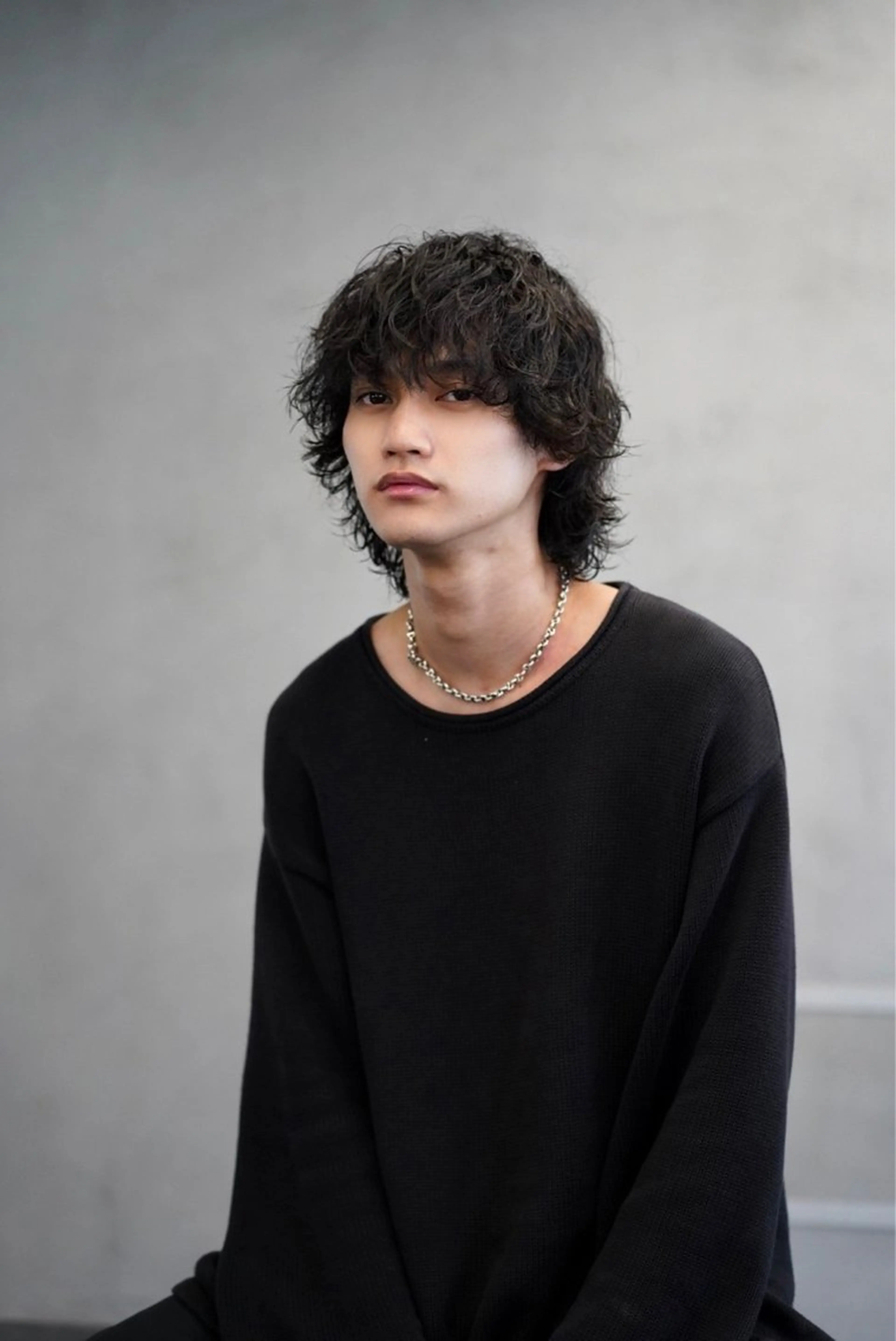 パーマ メンズ カット パーマ トリートメント 当日予約⭕️ fifth渋谷太田のヘアスタイル