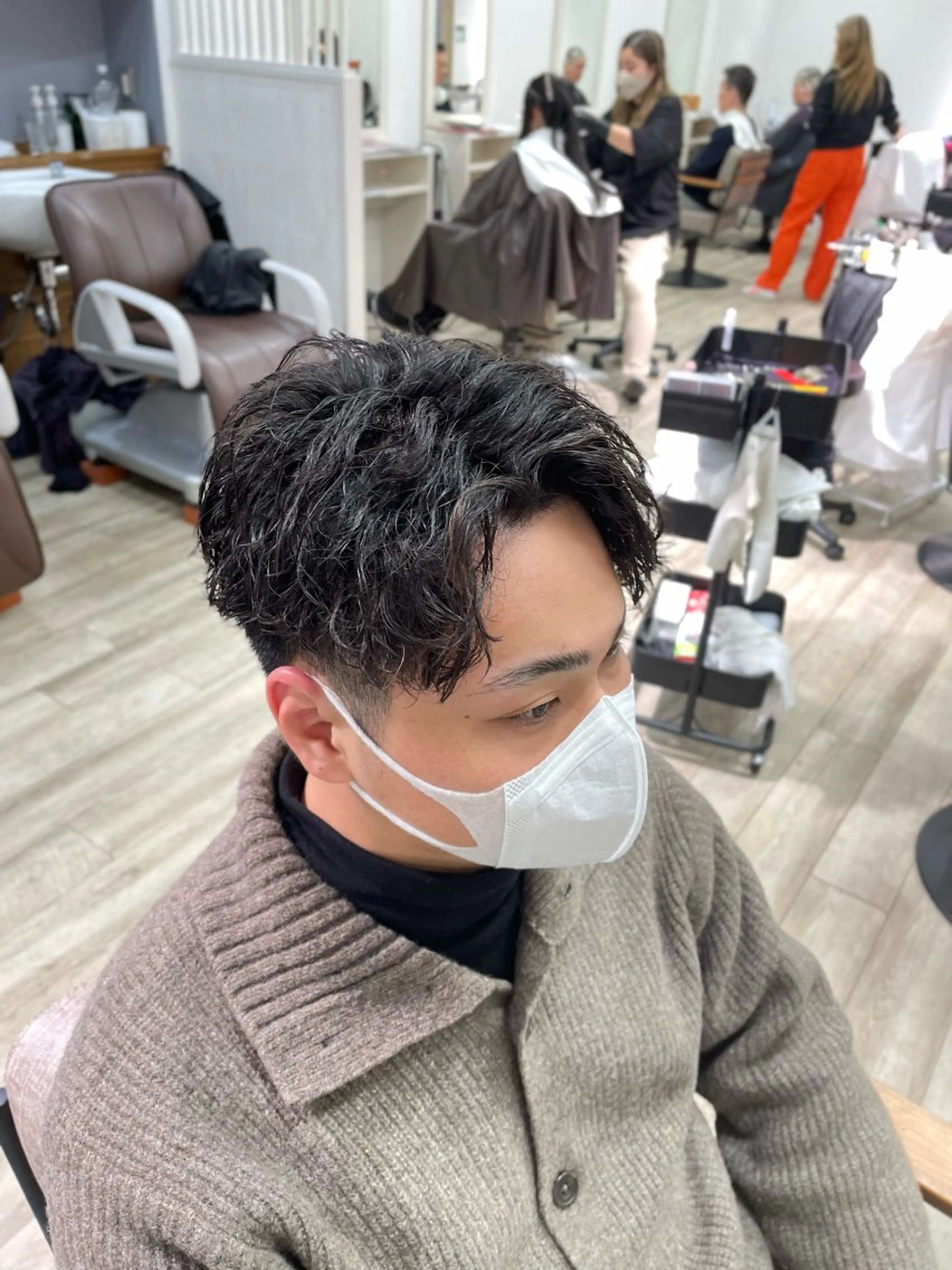 ショート パーマ カット パーマ トリートメント 【髪質改善サロン】 🌟だいち🌟のヘアスタイル
