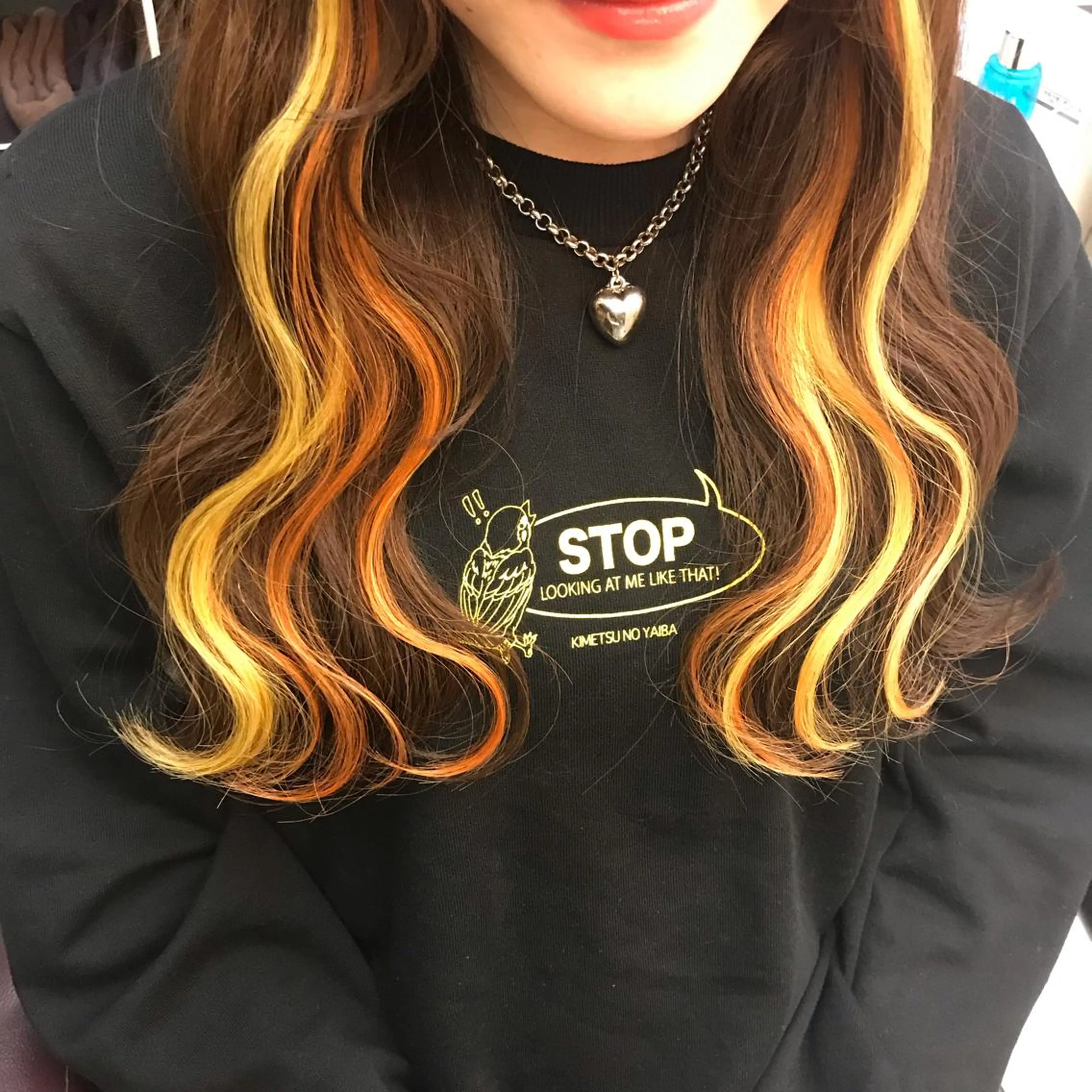ロング エクステ 顔まわり‎🤍小顔 カット🤍みさきのヘアスタイル