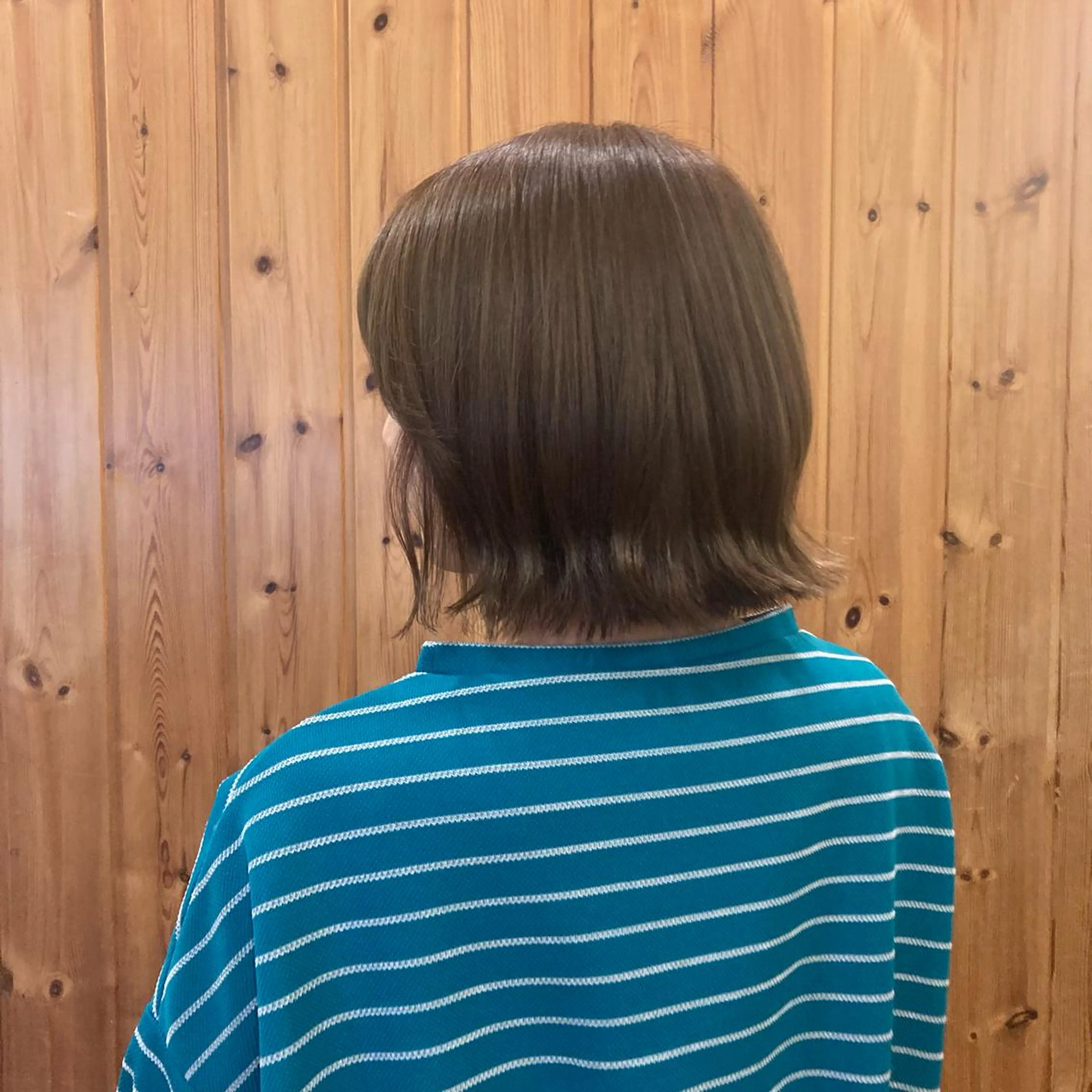 ショート ボブ 外ハネヘア anon所属・田中 結月のヘアスタイル