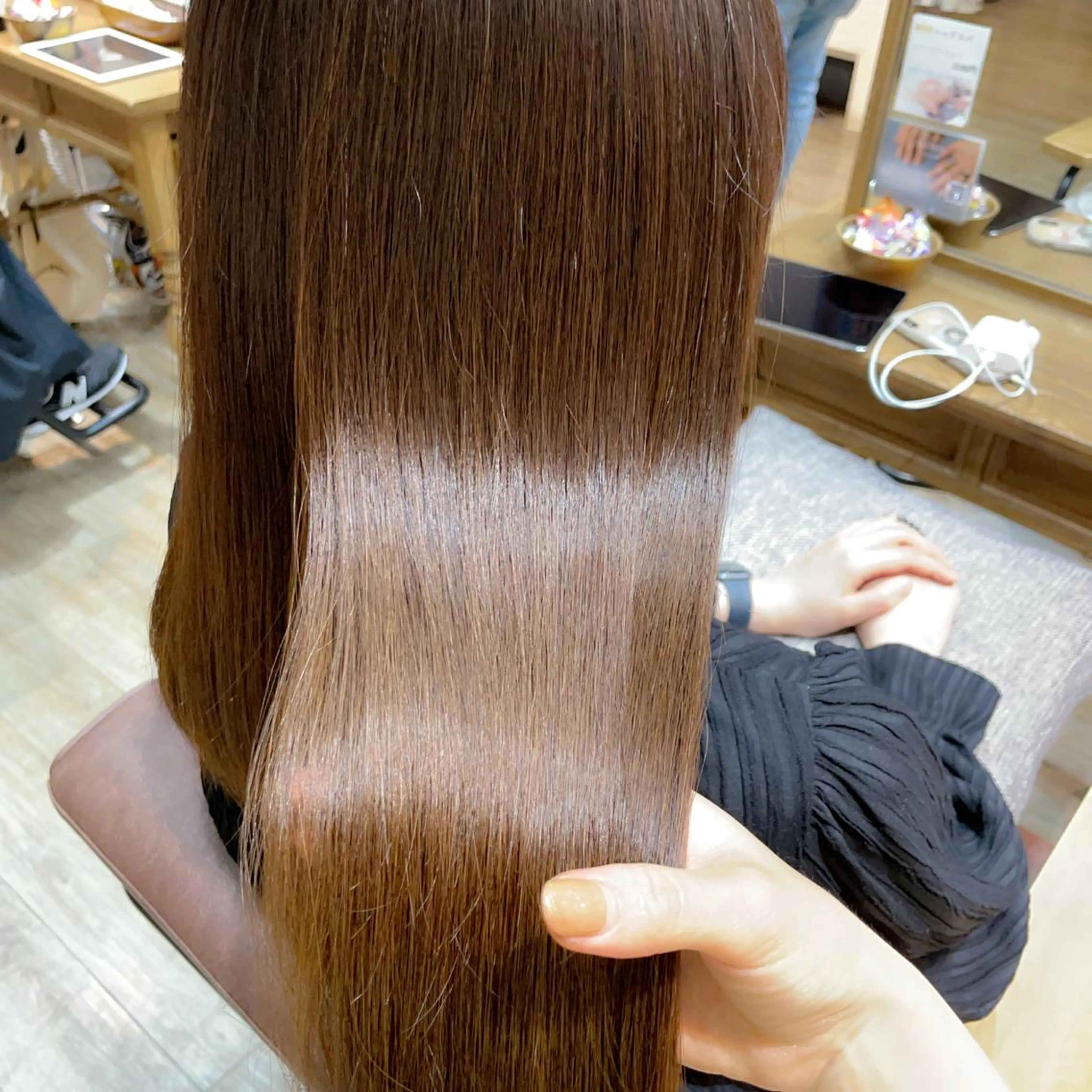 ロング カラー トリートメント 酸熱トリートメント トリートメント 🕊miki モテ髪🫧のヘアスタイル