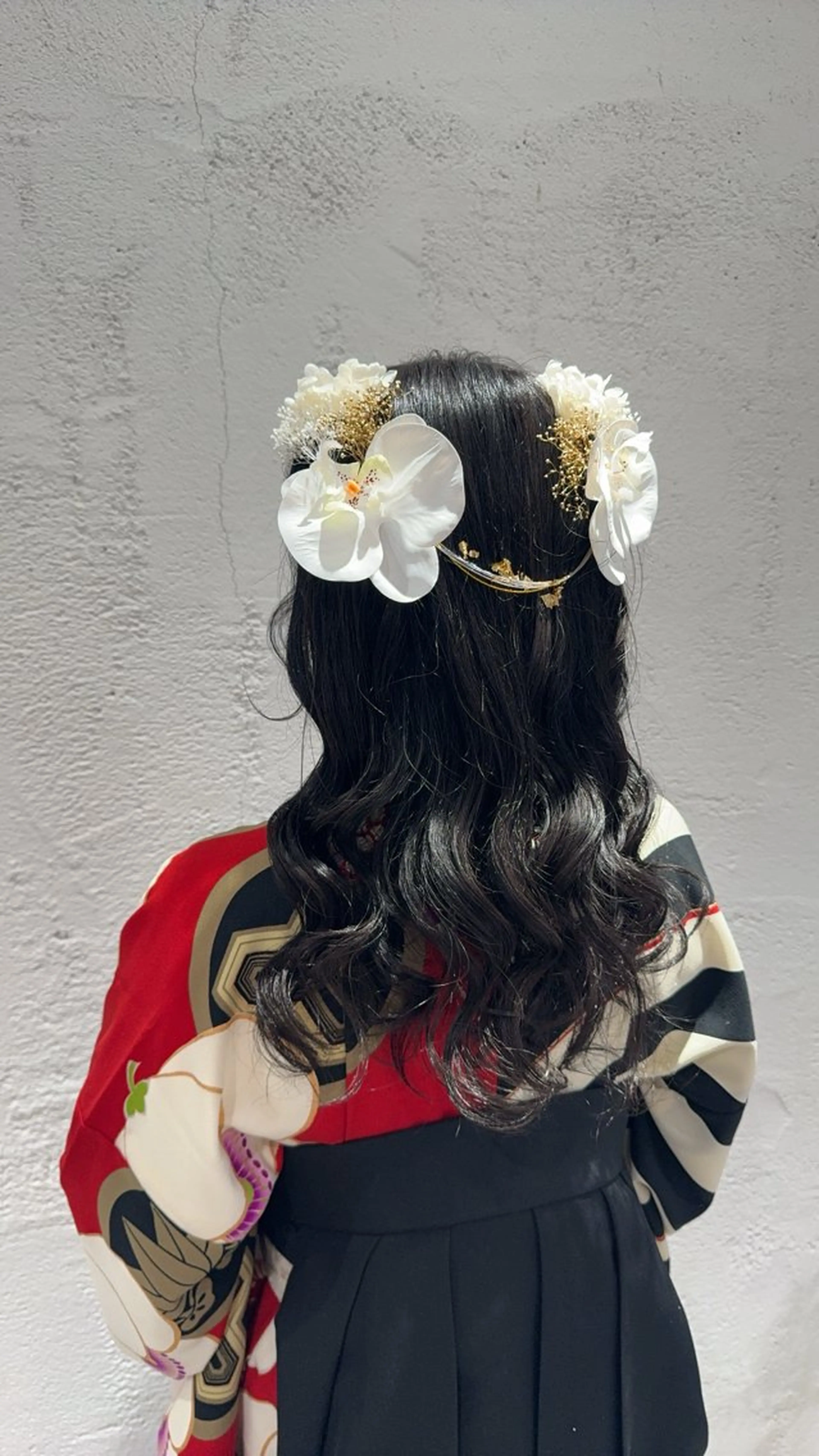 ヘアアレンジ 着付け 🍪ﾖｼｲﾊﾙﾈ🍪 ﾗﾍﾞﾝﾀﾞｰｶﾗｰのヘアスタイル
