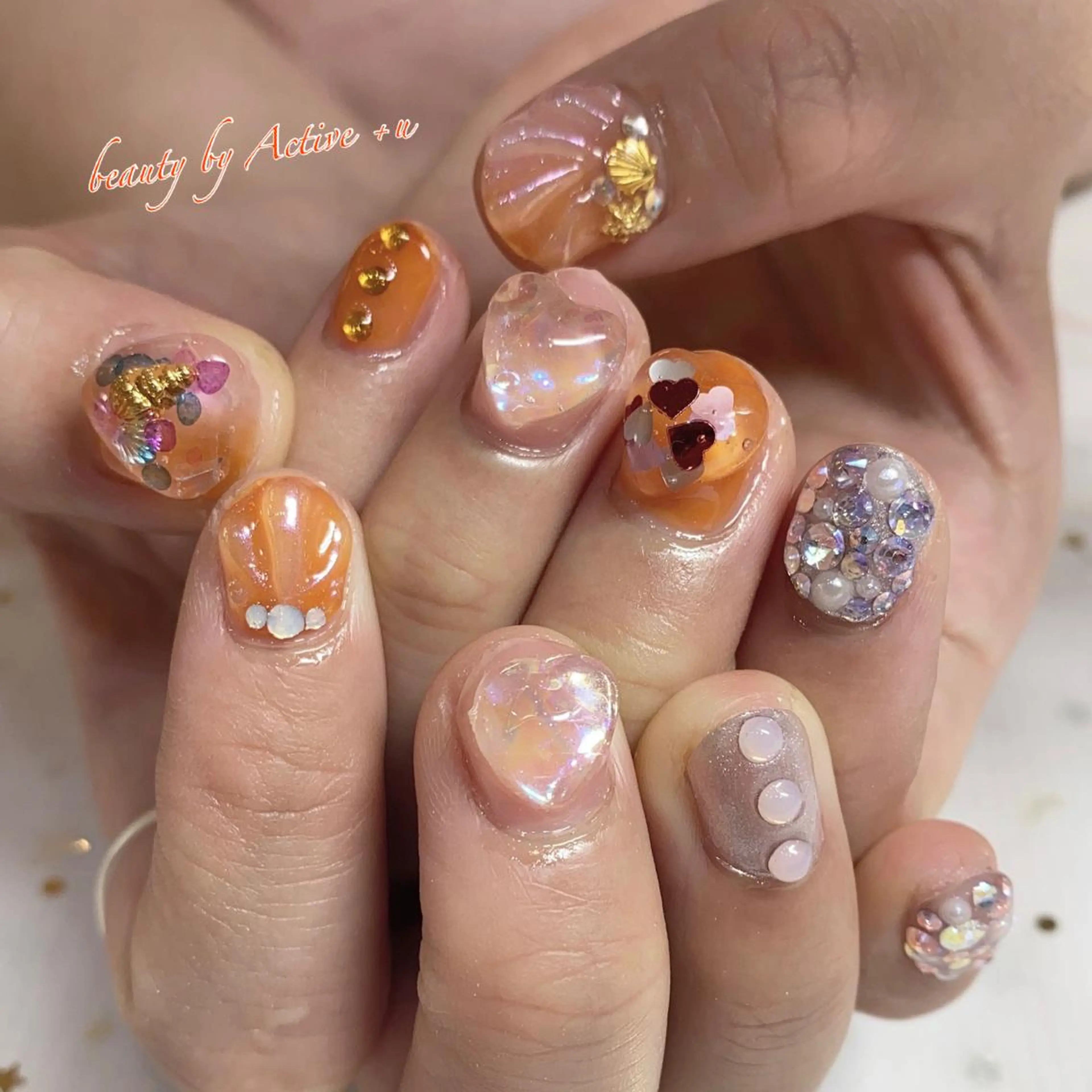 ネイル ハンドネイル 🎀REINA 🎀のネイルデザイン