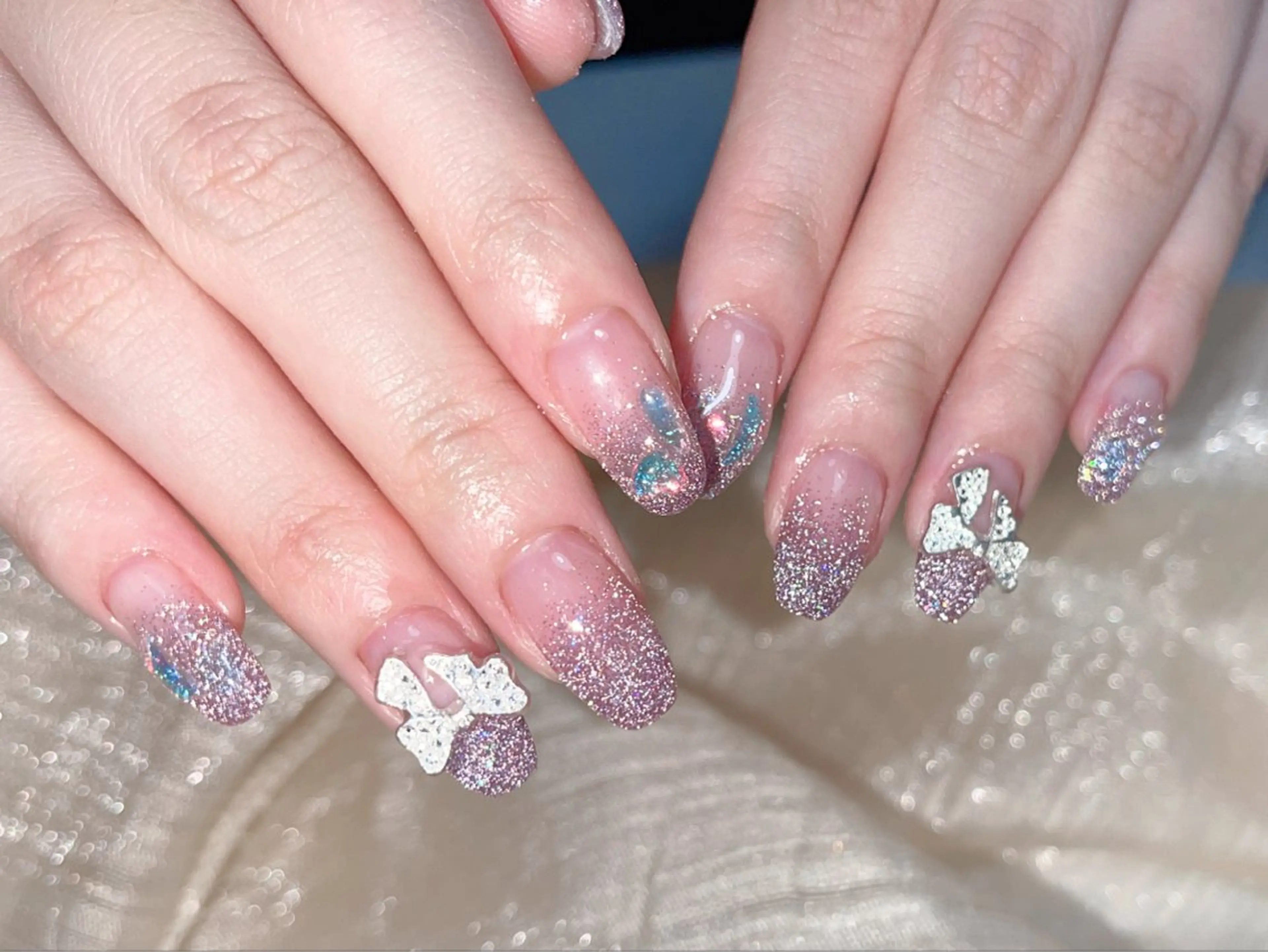 ネイル ハンドネイル 🎀ネイルサロン エクラYUI🎀のネイルデザイン