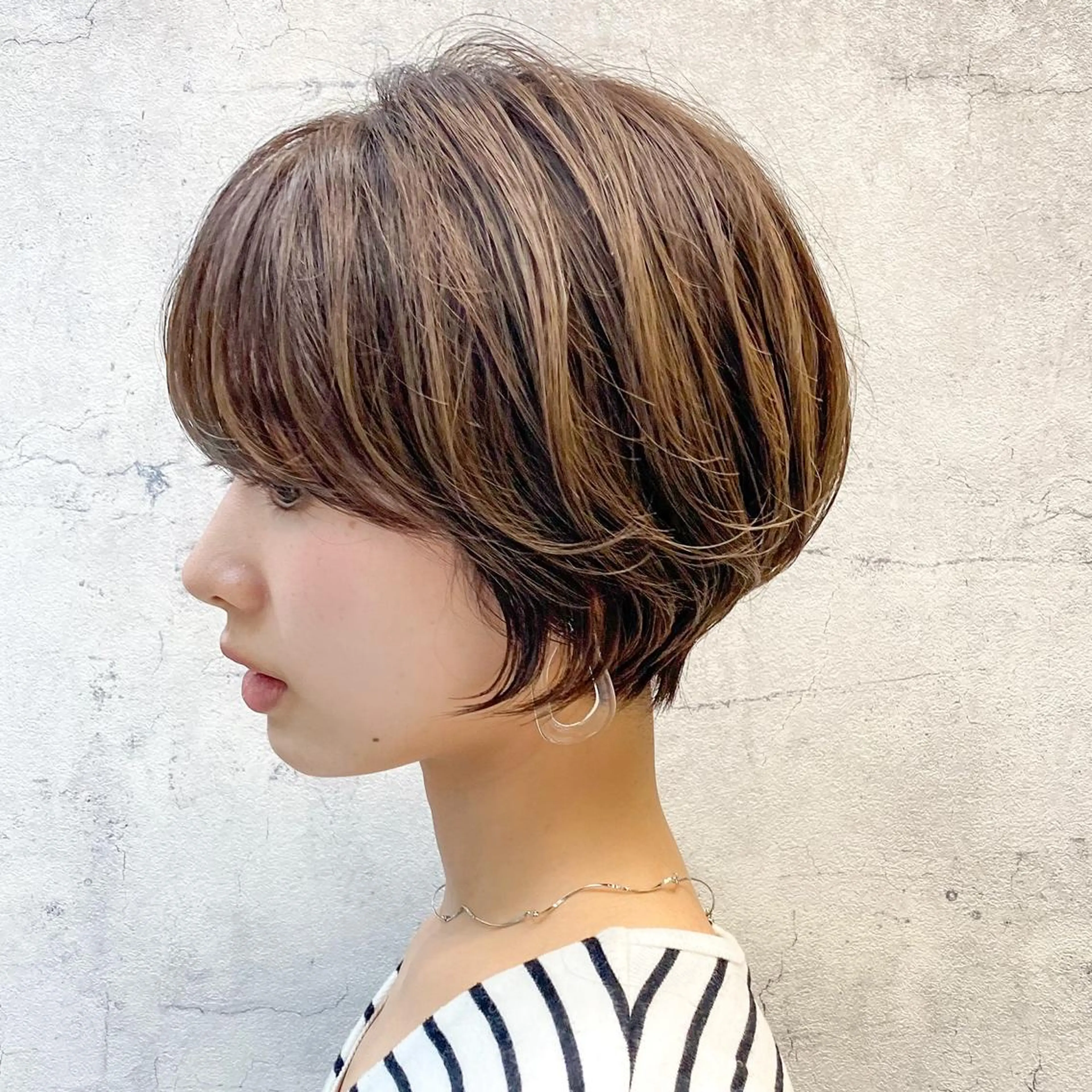 ショート カラー パーマ ヘアアレンジ 口コミ高評価👍✨ フチタミサオ🦋のヘアスタイル