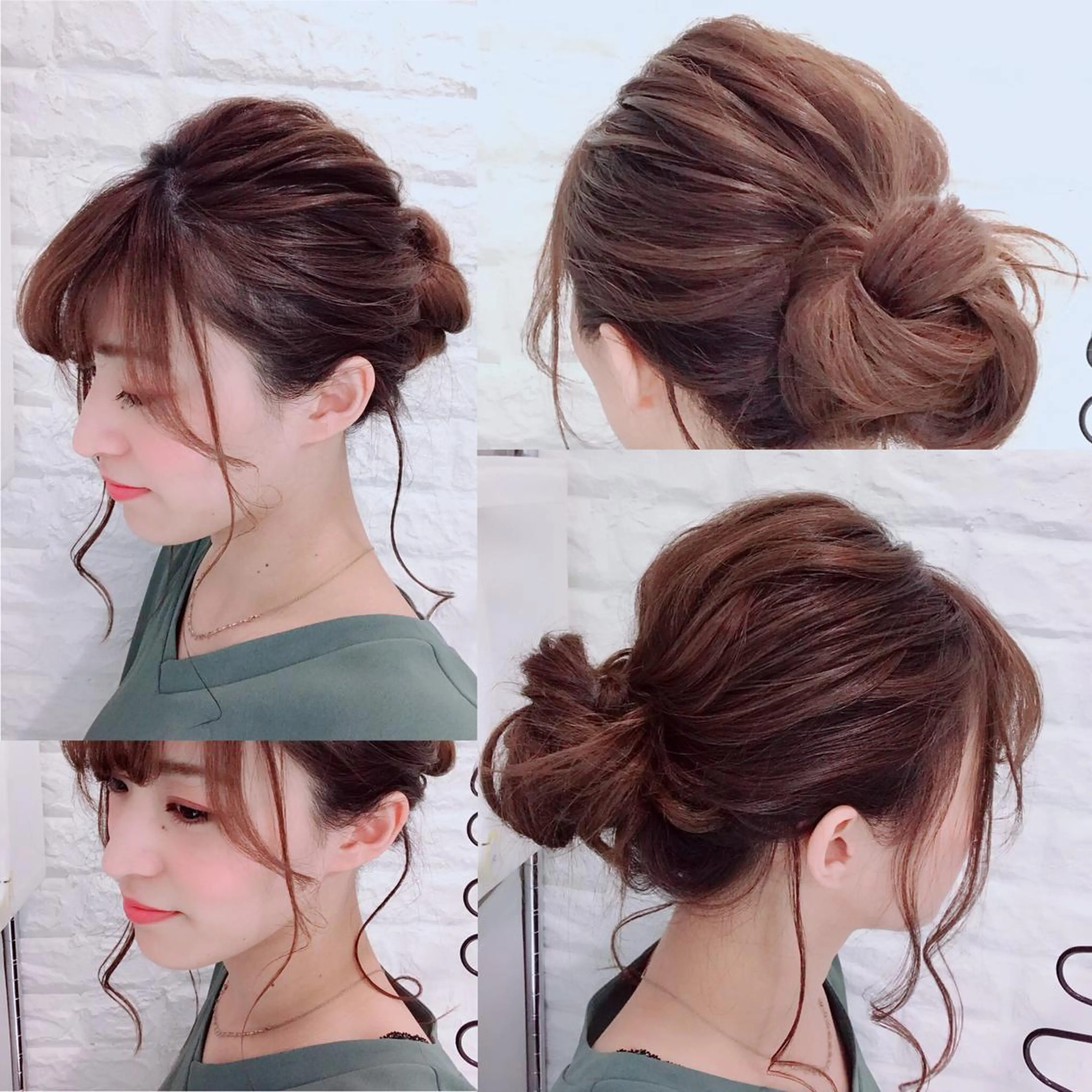 セミロング カラー ヘアアレンジ SALOWIN Frente店所属・個室で似合わせ好印象 🧡外山弥千代のヘアスタイル