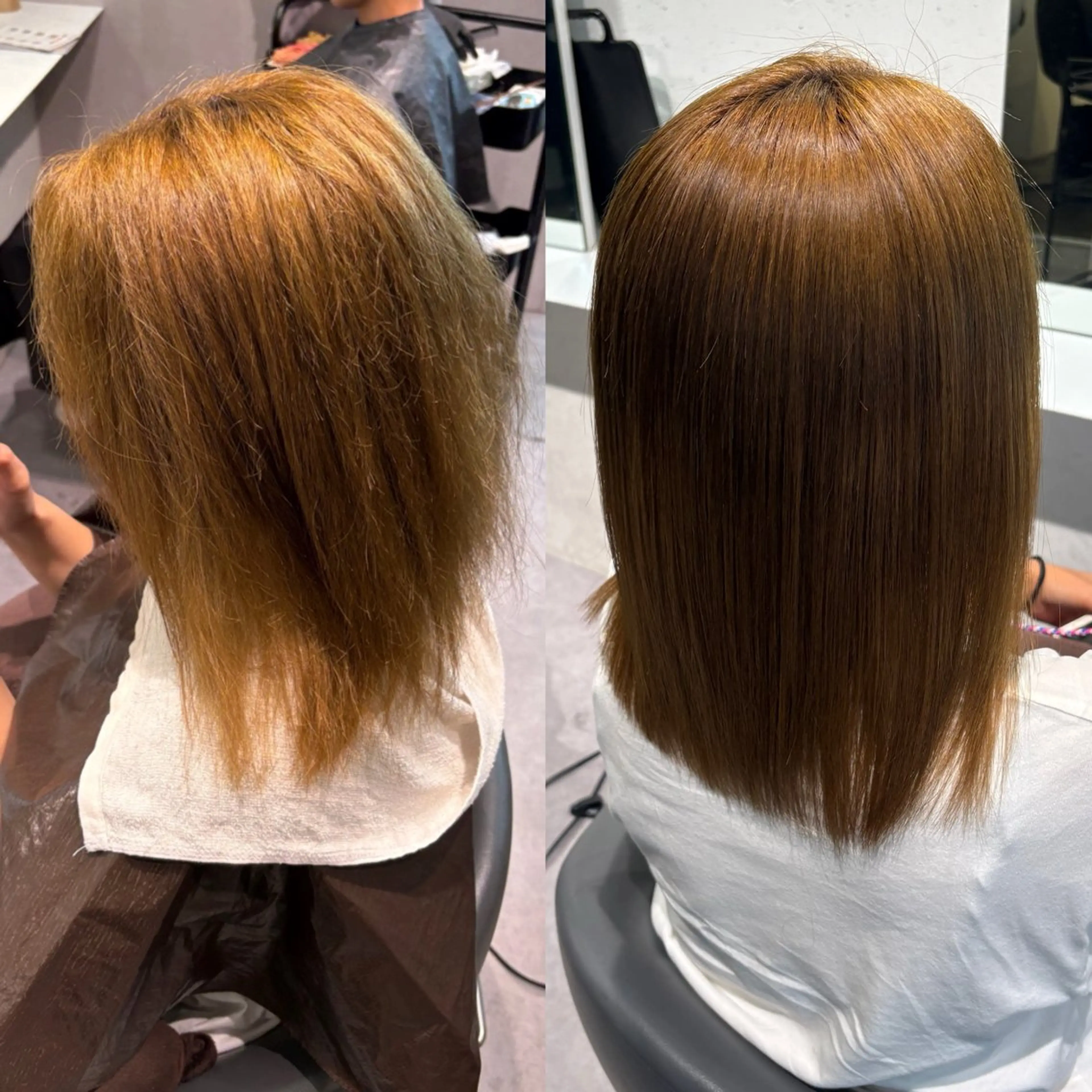 パーマ 縮毛矯正 濱口 健慎のヘアスタイル